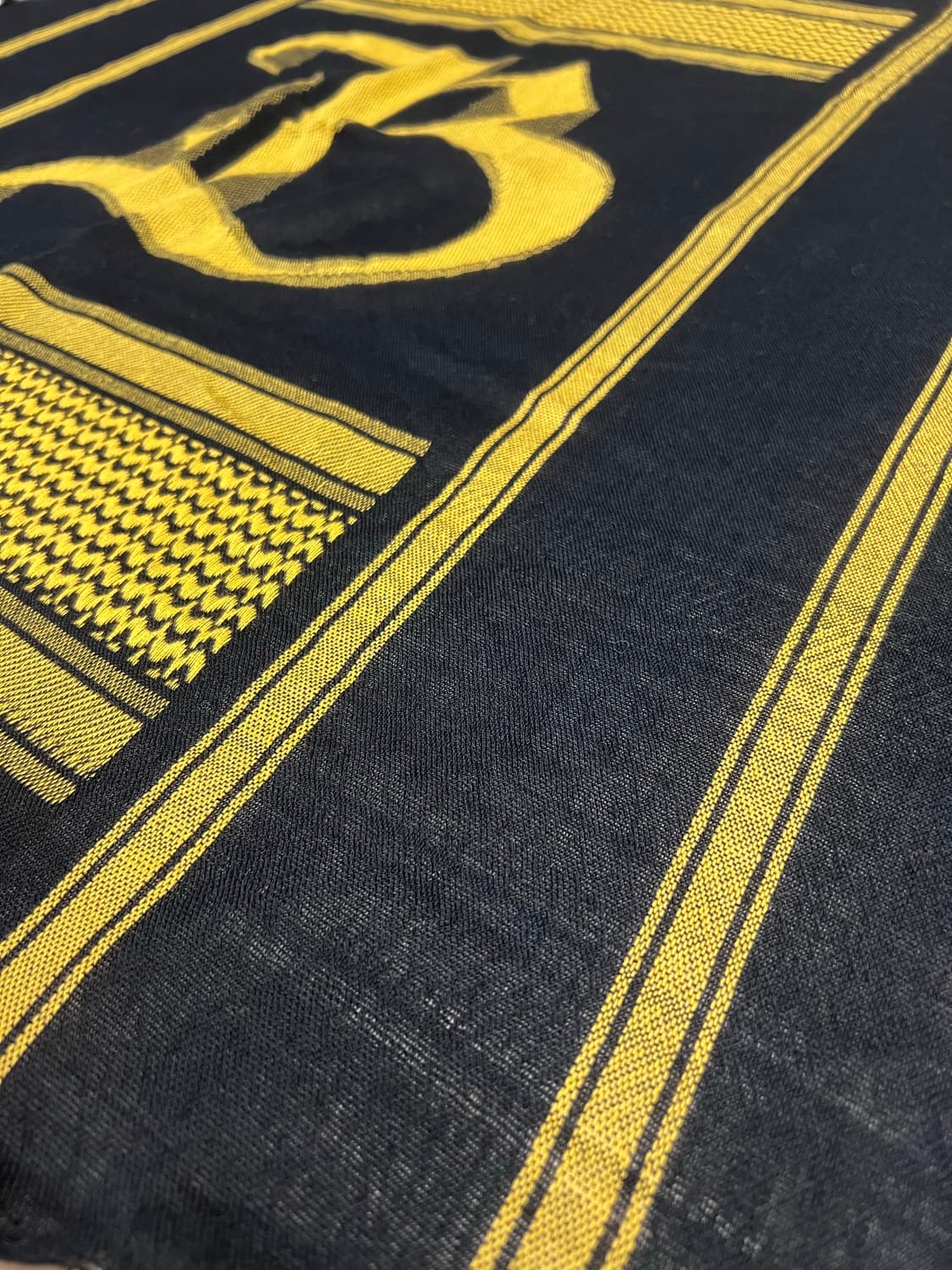 언더커버 / 코튼 실크 혼방 자카드 스카프 상품이미지3