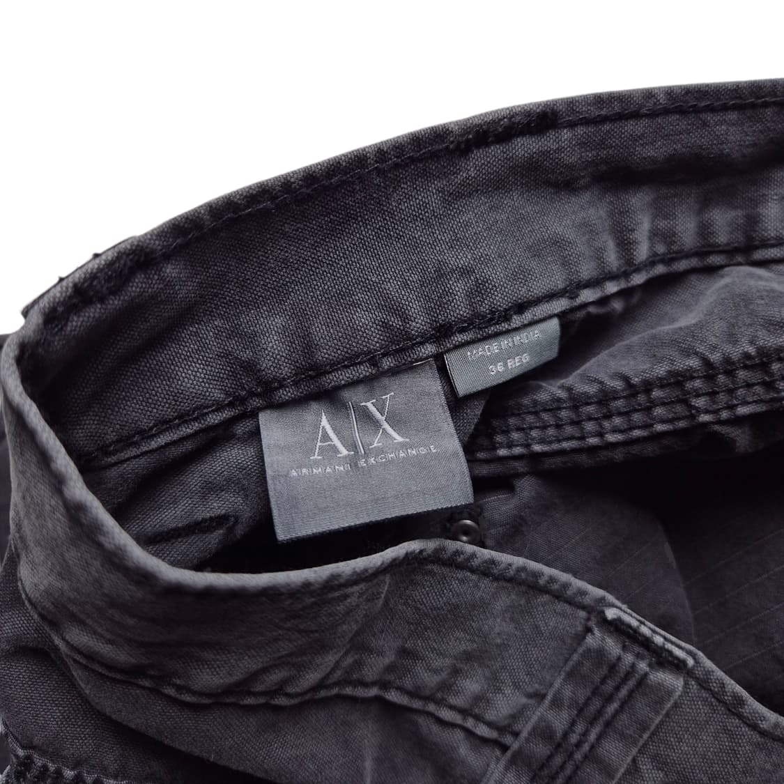 [36] 아르마니 익스체인지 립스탑 카고팬츠 상품이미지5