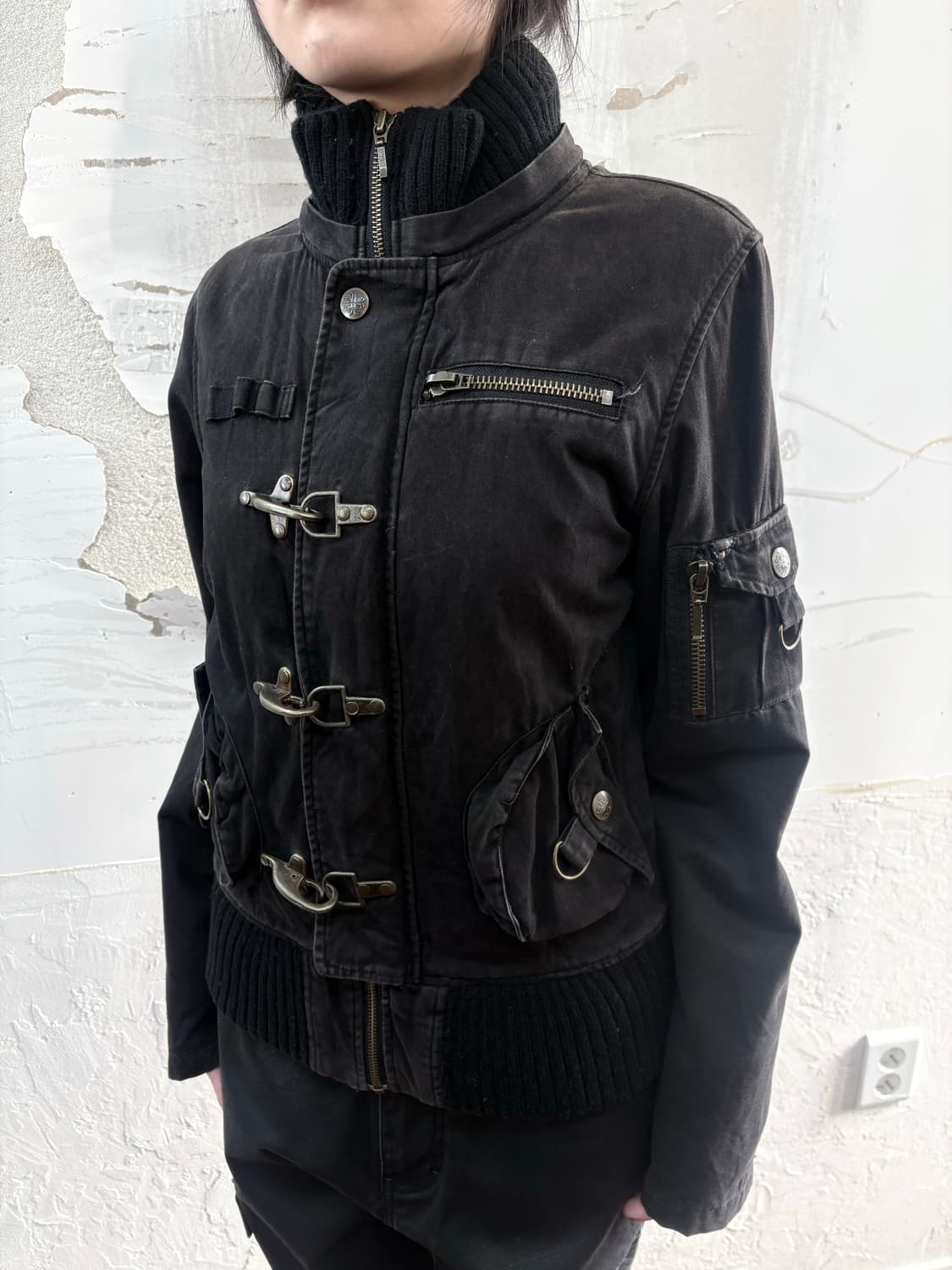 black buckle pocket jacket 상품이미지3