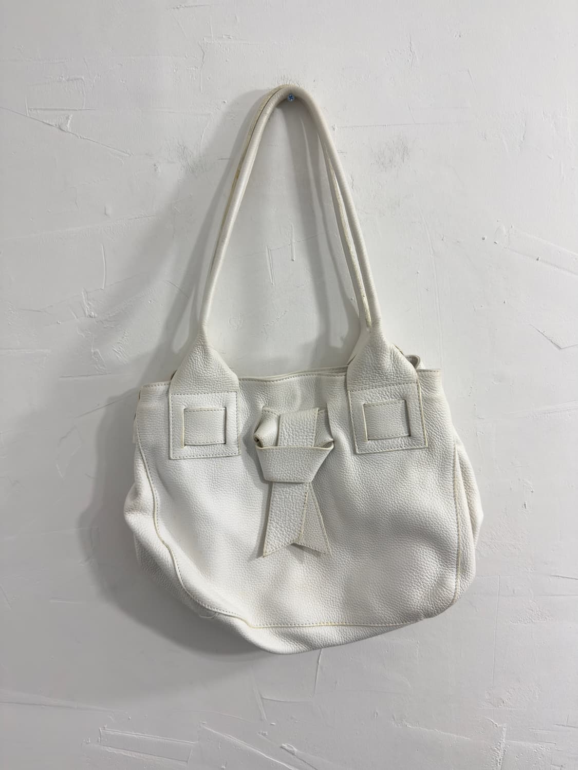 maxima white leather bag 상품이미지1
