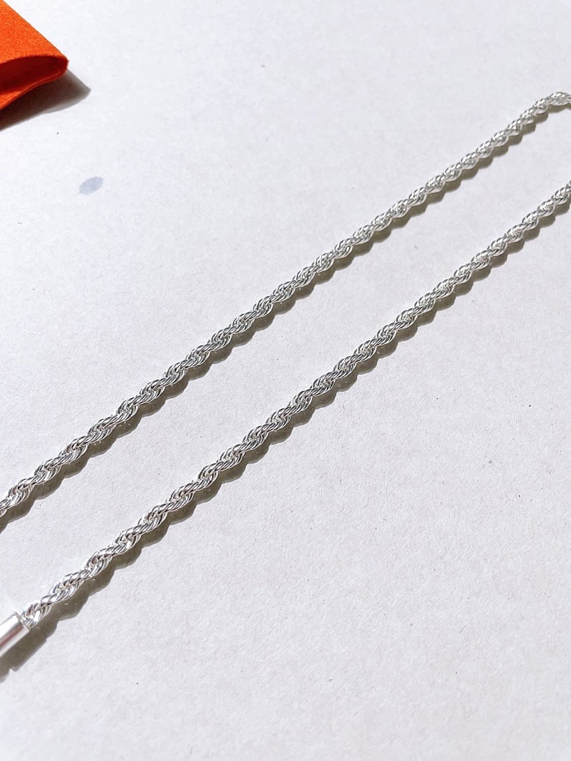 (정품/새상품) 크리스탈 헤이즈 여성 실버 도금 목걸이 상품이미지4