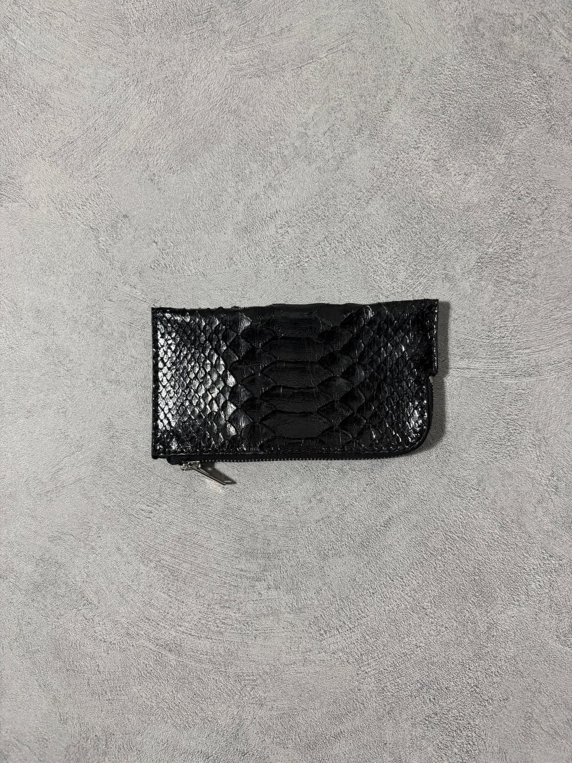 Rick Owens Python Leather Zip Wallet 상품이미지2
