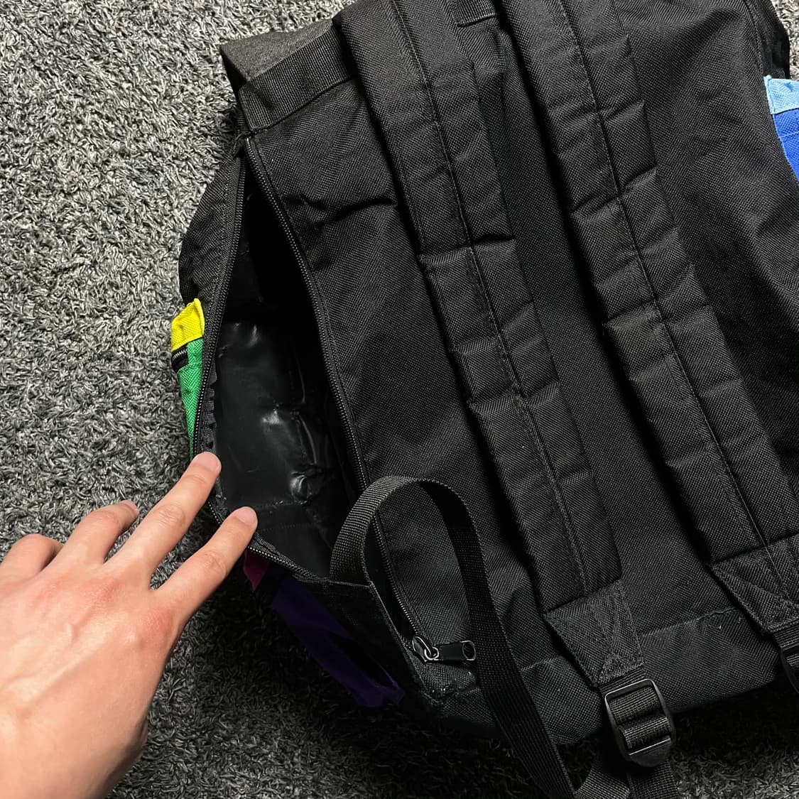 GYM MASTER 멀티 컬러 9포켓 백팩 상품이미지5