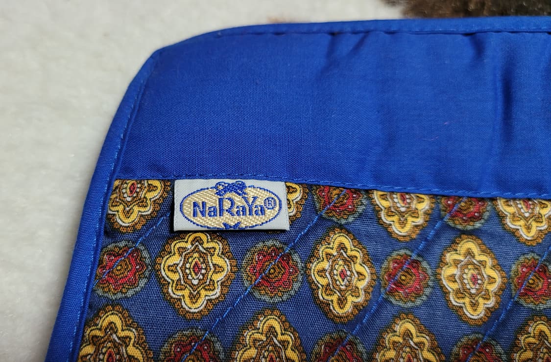 일본산 나라야(NaRaYa) 파우치 (새제품 25*17*5) 상품이미지2