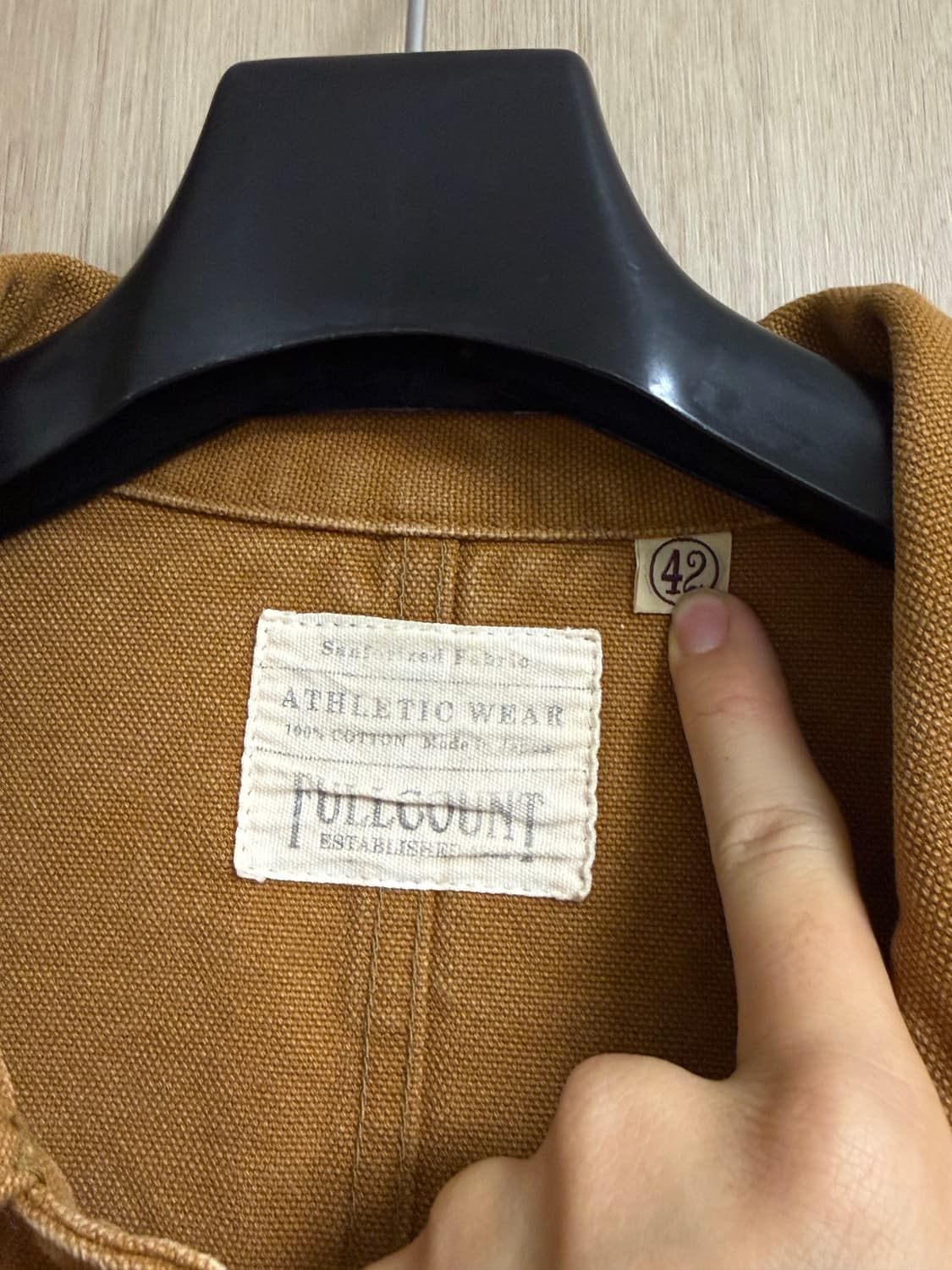 풀카운트 초어자켓 헤비캔버스 42 상품이미지6