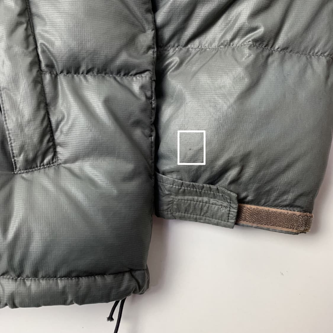 [S/정품] 노스페이스 700 그레이 눕시 패딩 상품이미지5