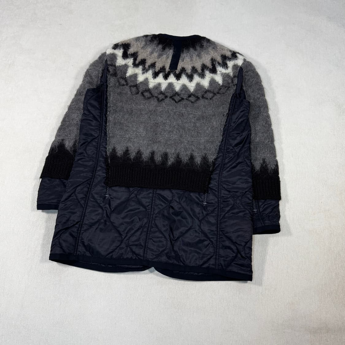 Quilted Sweater Jacket 상품이미지5