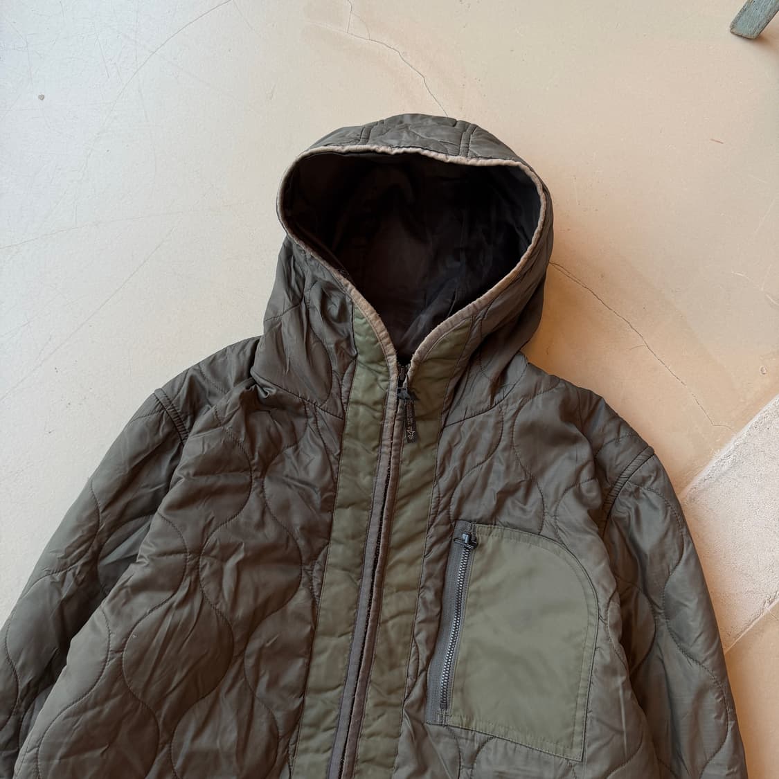 알파 인더스트리 퀼팅 라이너 자켓 상품이미지4