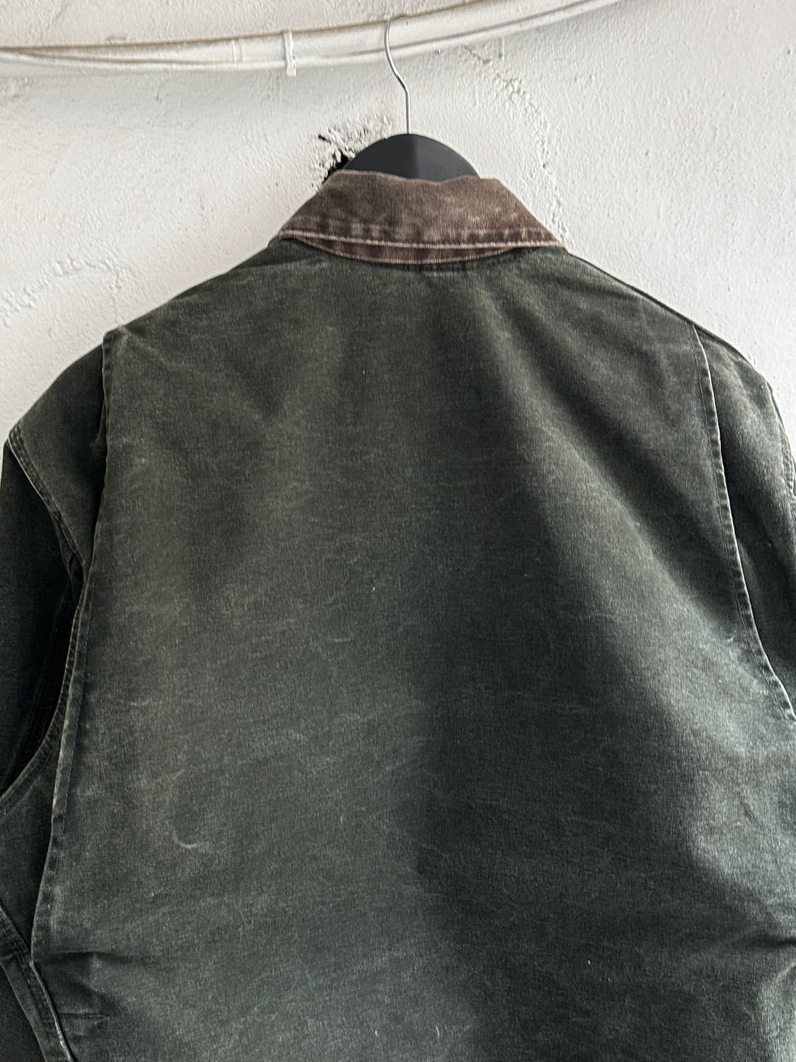 OG 00's 칼하트 J97 디트로이트 MOS 칼하트 자켓 모스그린 상품이미지6