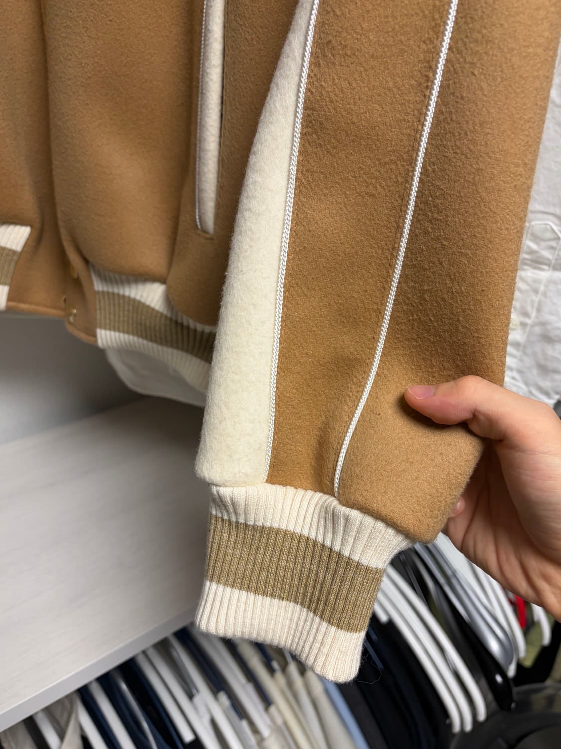 (L) 메종키츠네 15FW 국뽕 테디 자켓 상품이미지2