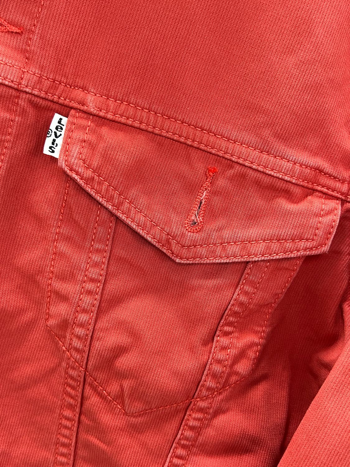 리바이스 화이트 탭 코튼 트러커 자켓 상품이미지3