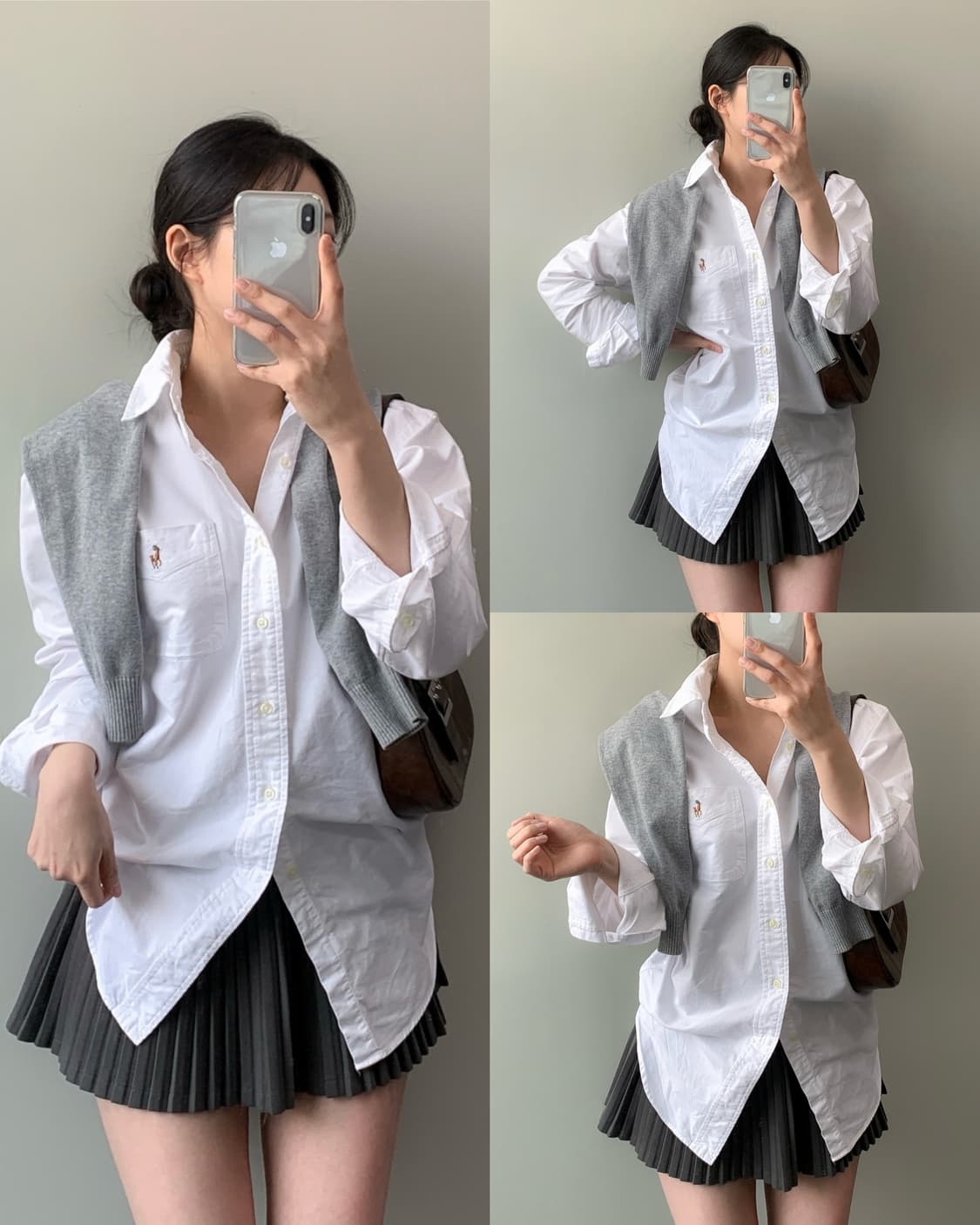 폴로 화이트 셔츠  상품이미지1