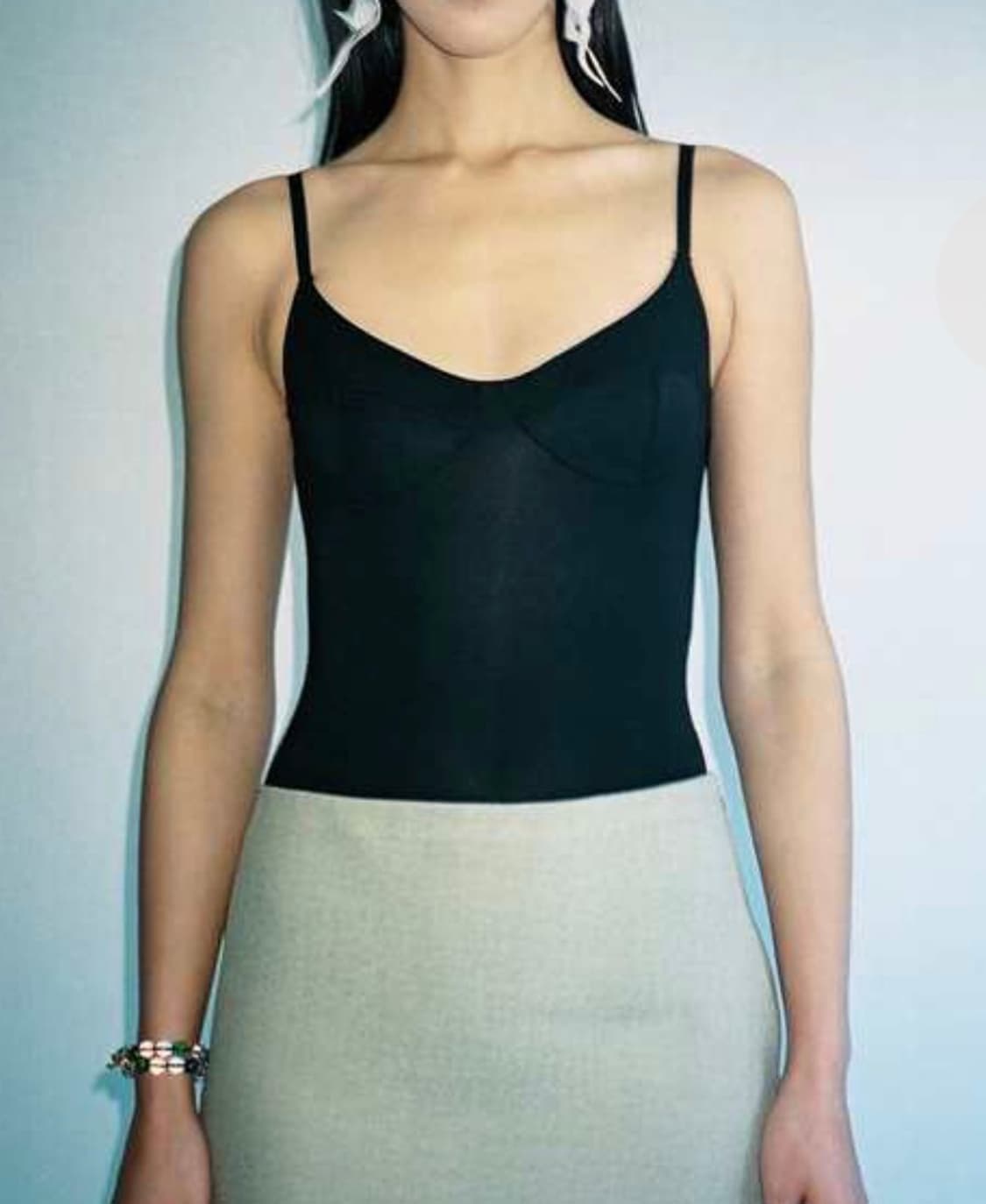 베이스레인지 baserange body with bra 바디수트 상품이미지3