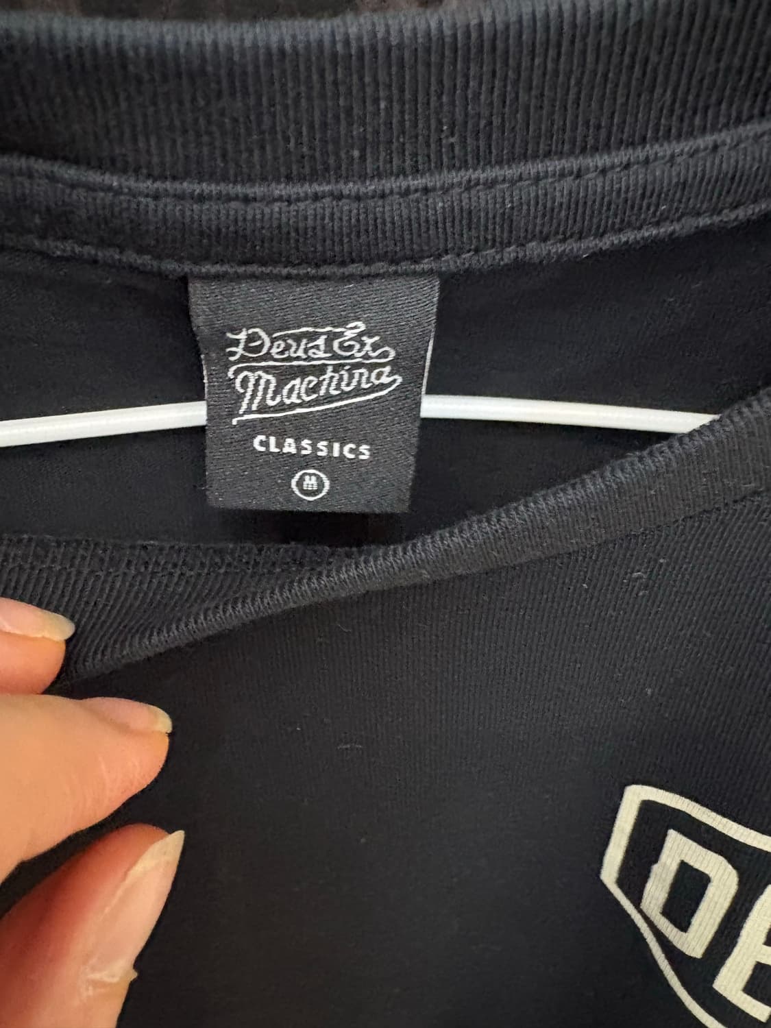 데우스반팔 ,데우스엑스마키나,데우스 크롭 반팔 상품이미지3