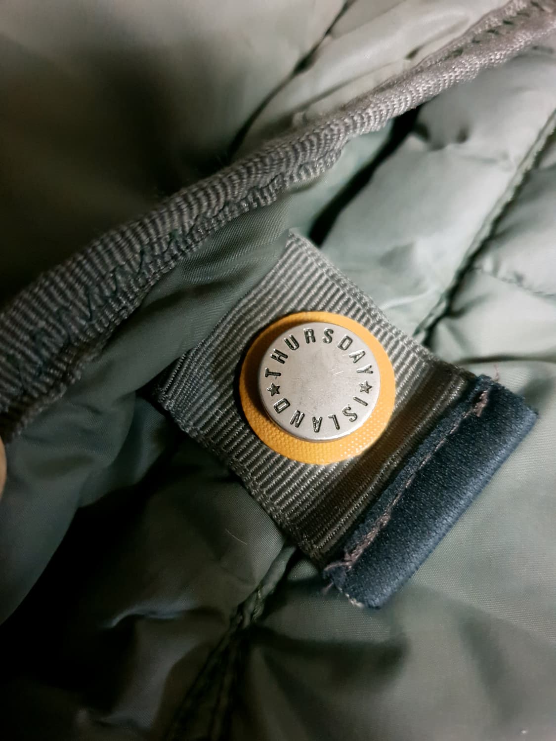 (희귀매물) 써스데이아일랜드 오리털 밀리터리 유틸 다운 파카 카키(XL) 상품이미지4