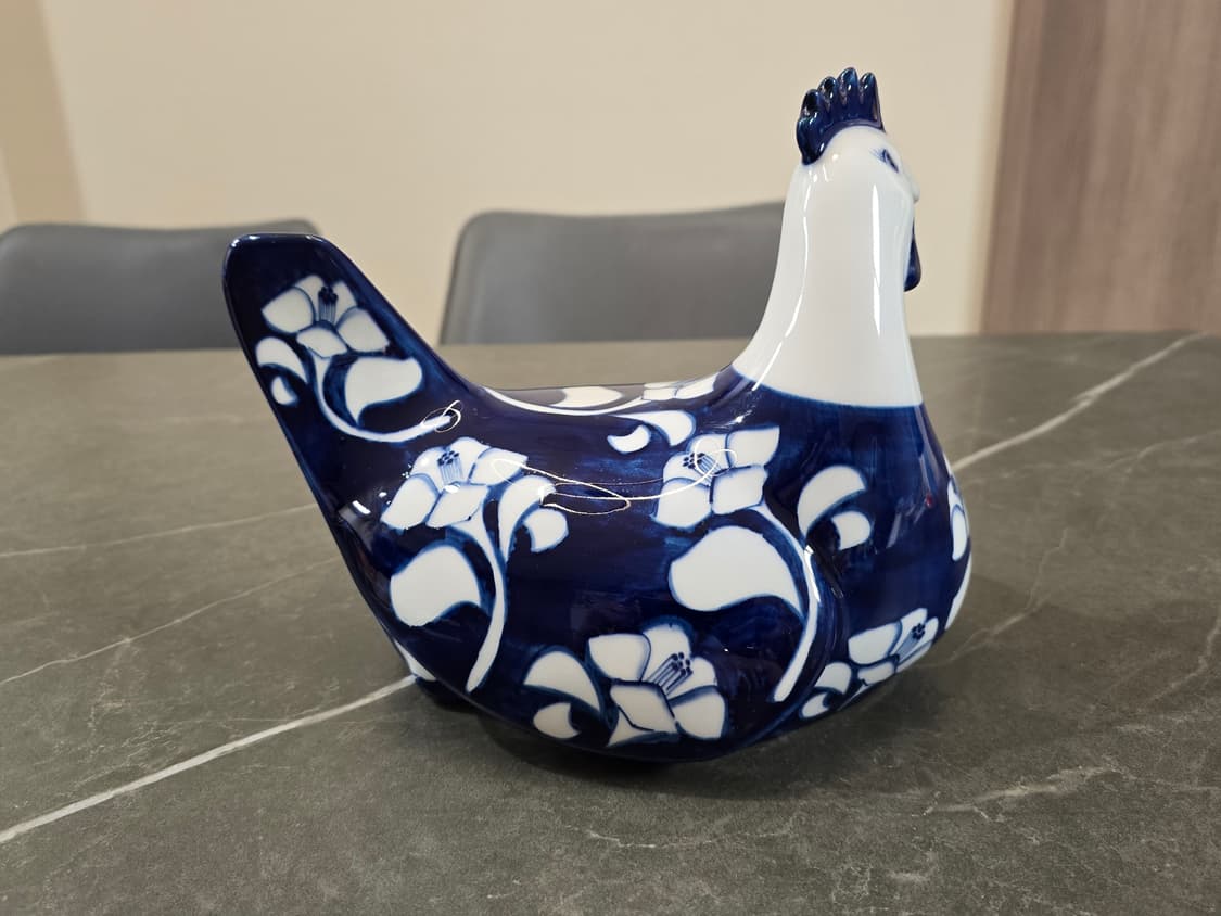 Gallo Design 핸드페인트 닭 도자기 장식품 상품이미지5