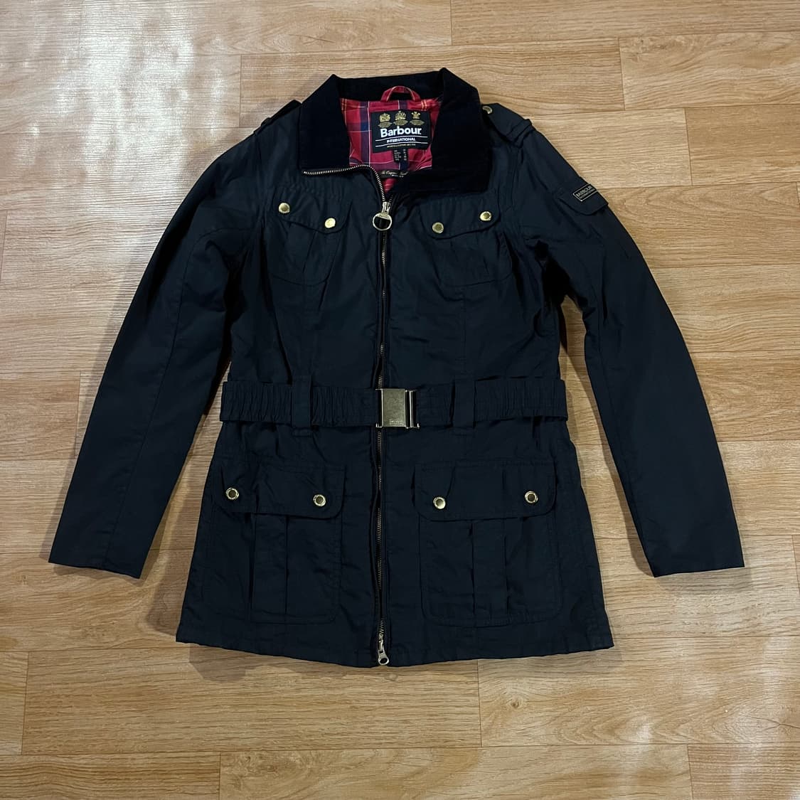 [여55] 바버 왁스 자켓 상품이미지2