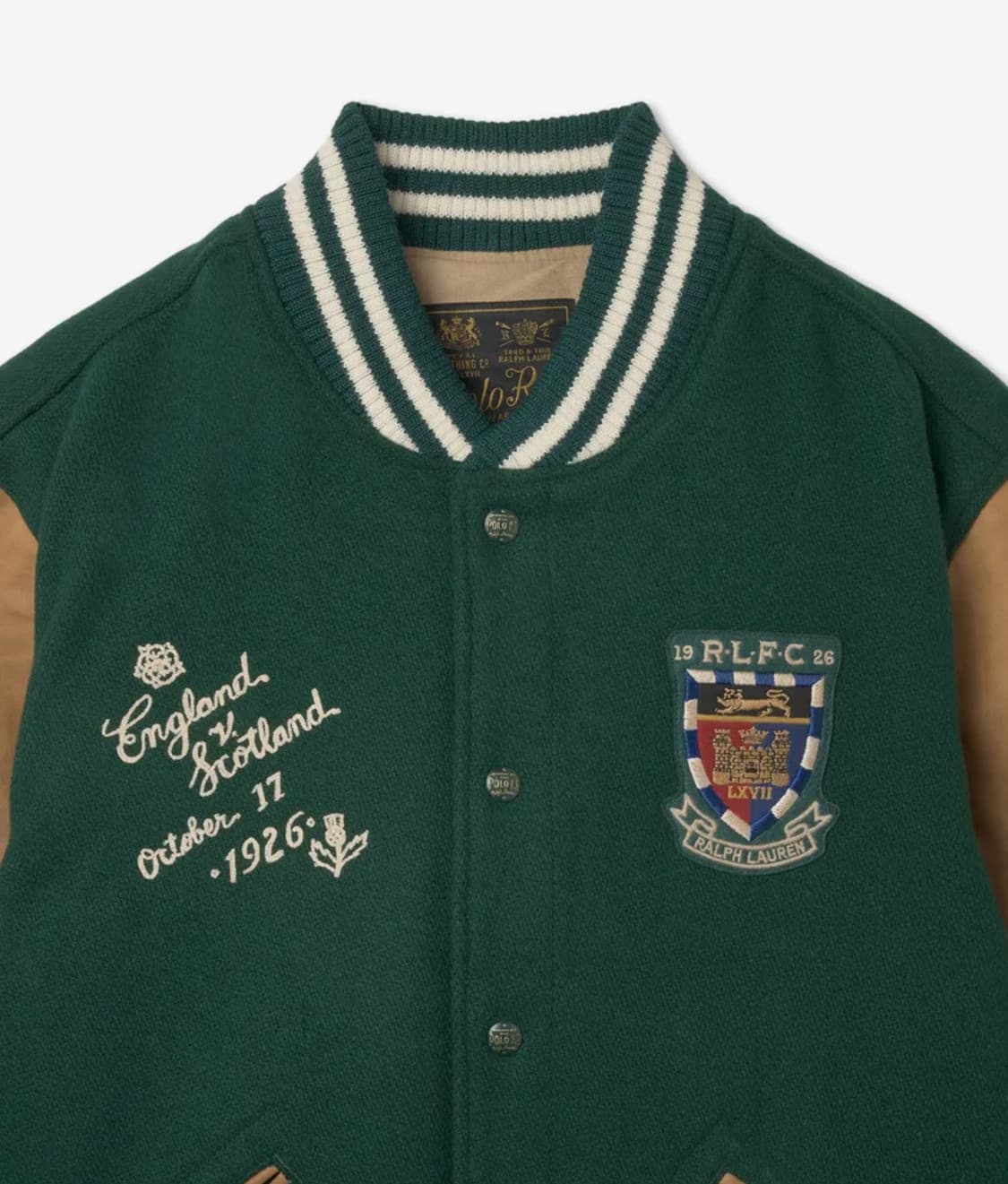 [새제품]폴로랄프로렌 바시티 자켓 XL 상품이미지3