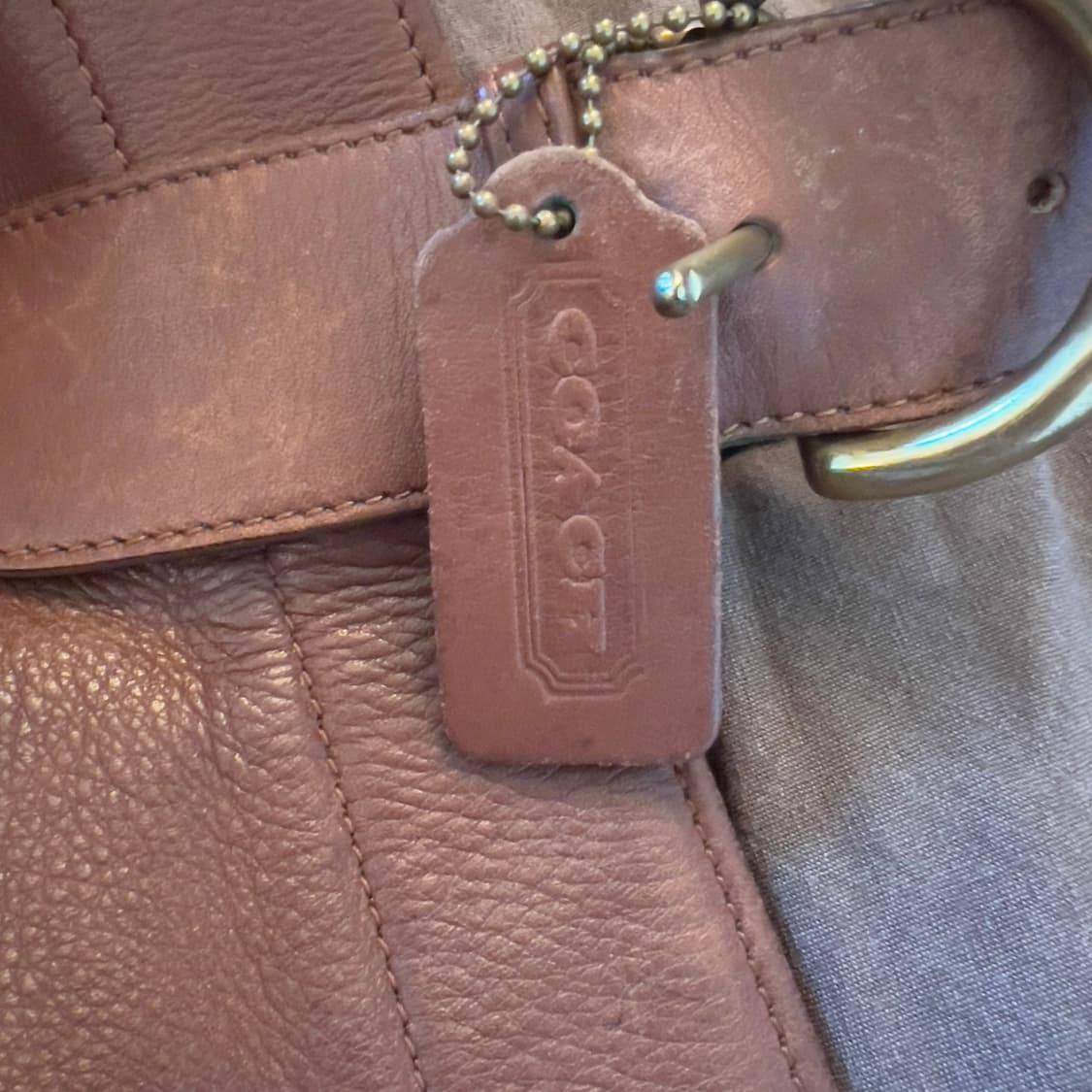 Coach 코치 빈티지 토트백 (브라운) 상품이미지4