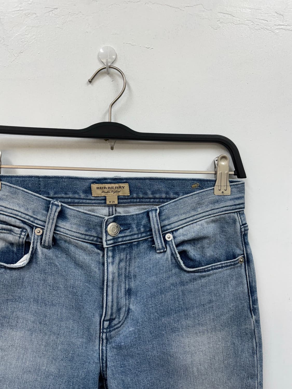 정품) 버버리 우먼 데님팬츠 상품이미지3