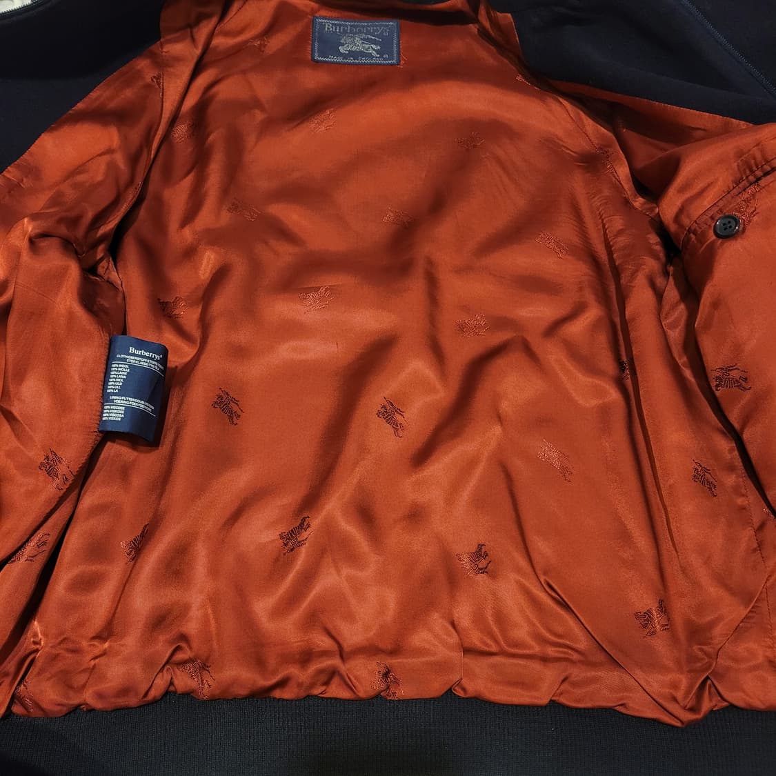 버버리 울 블루종 자켓 상품이미지6