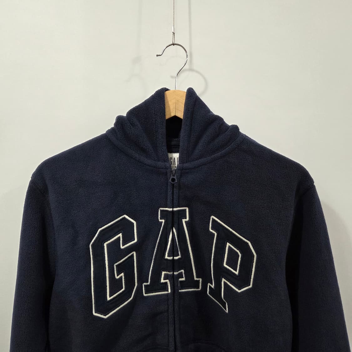 갭 키즈 플리스 스펠로고 후드집업 XL/12/13 상품이미지2