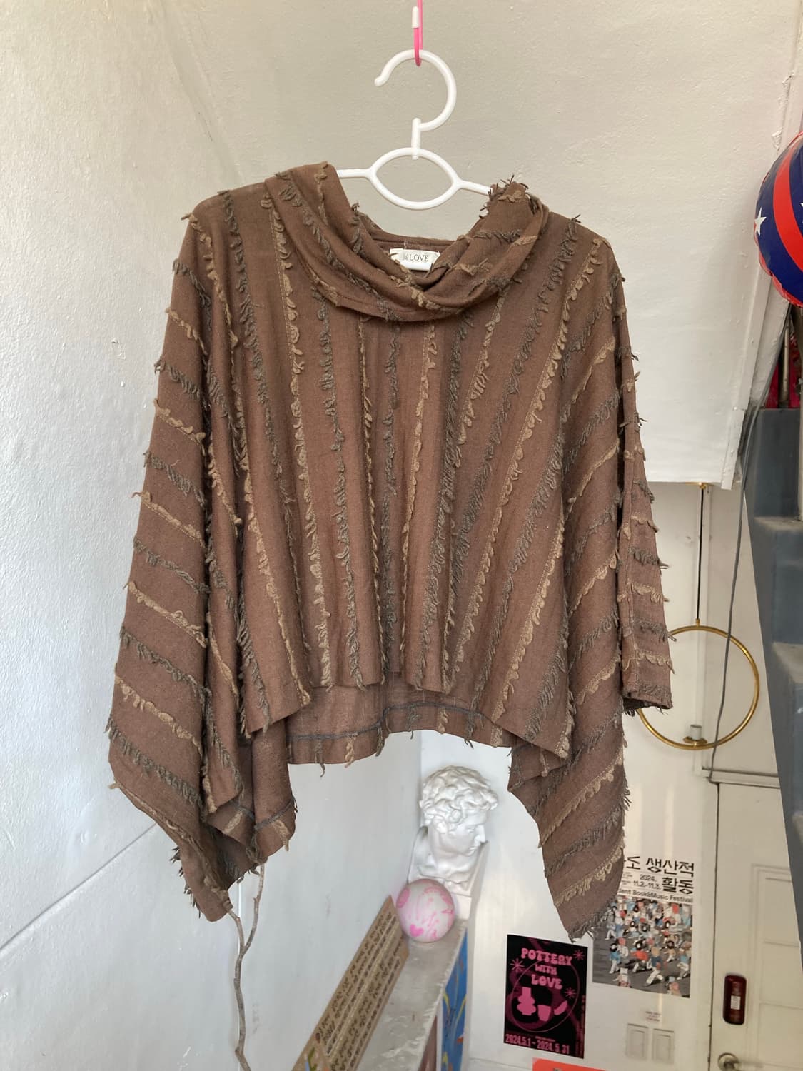 빈티지 에스닉 보헤미안 판초 상품이미지1