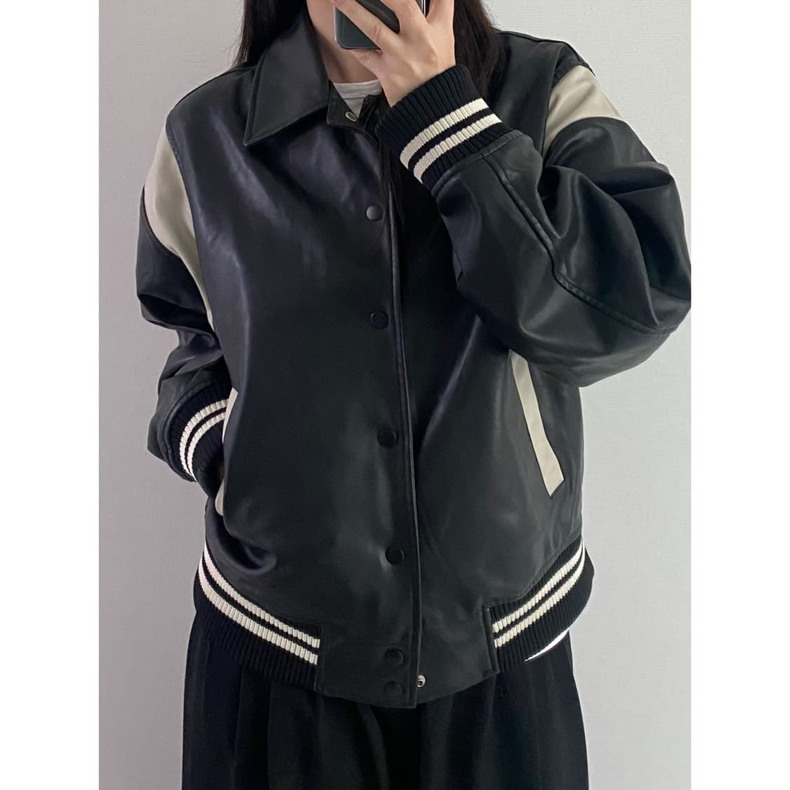 파르티멘토 레더자켓 상품이미지1