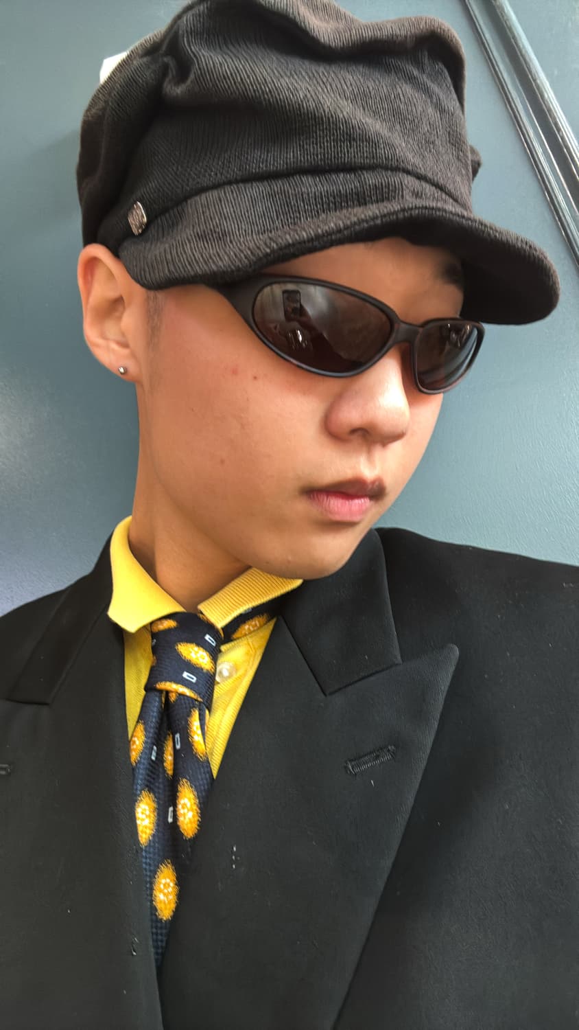 Ca4la 와이어 드레이프 캡 상품이미지2