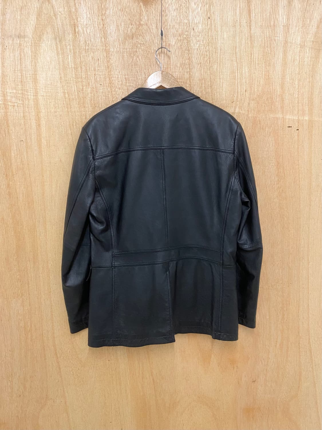 VTG sport lapel leather blazer jacket 상품이미지2