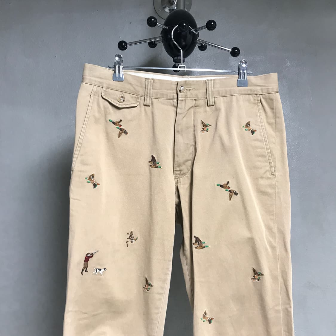 폴로 랄프로렌 멀티 자수 치노 팬츠 베이지 32/32 상품이미지2