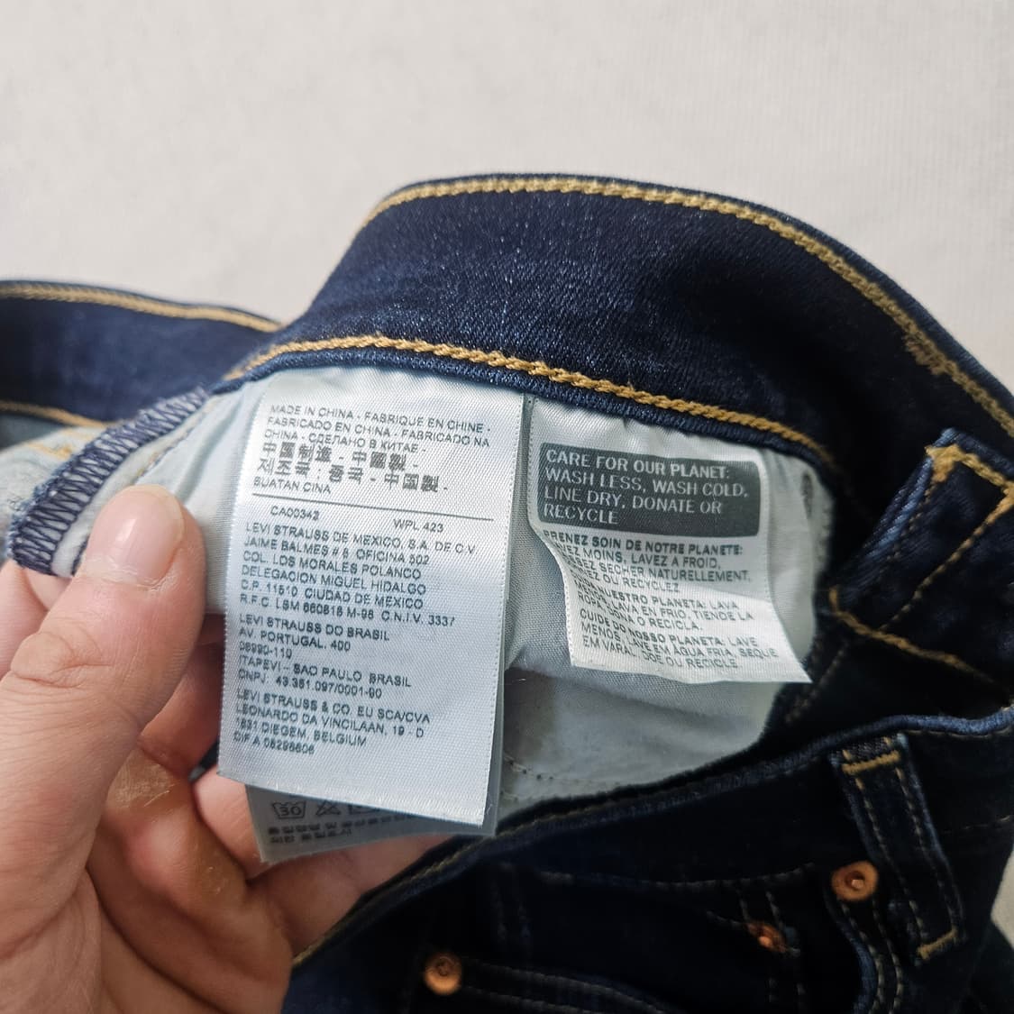 27 리바이스 여성 슬림핏 데님 팬츠 0406Y 상품이미지4