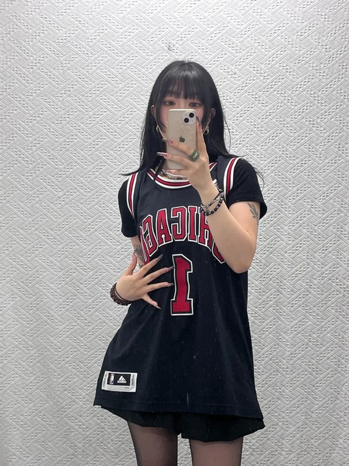 아디다스 NBA 시카고 불스 데릭로즈 스윙맨 져지 나시 L C11819 상품이미지2