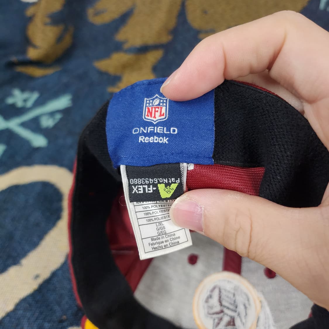 리복 워싱턴 레드스킨스 NFL 모자 상품이미지5
