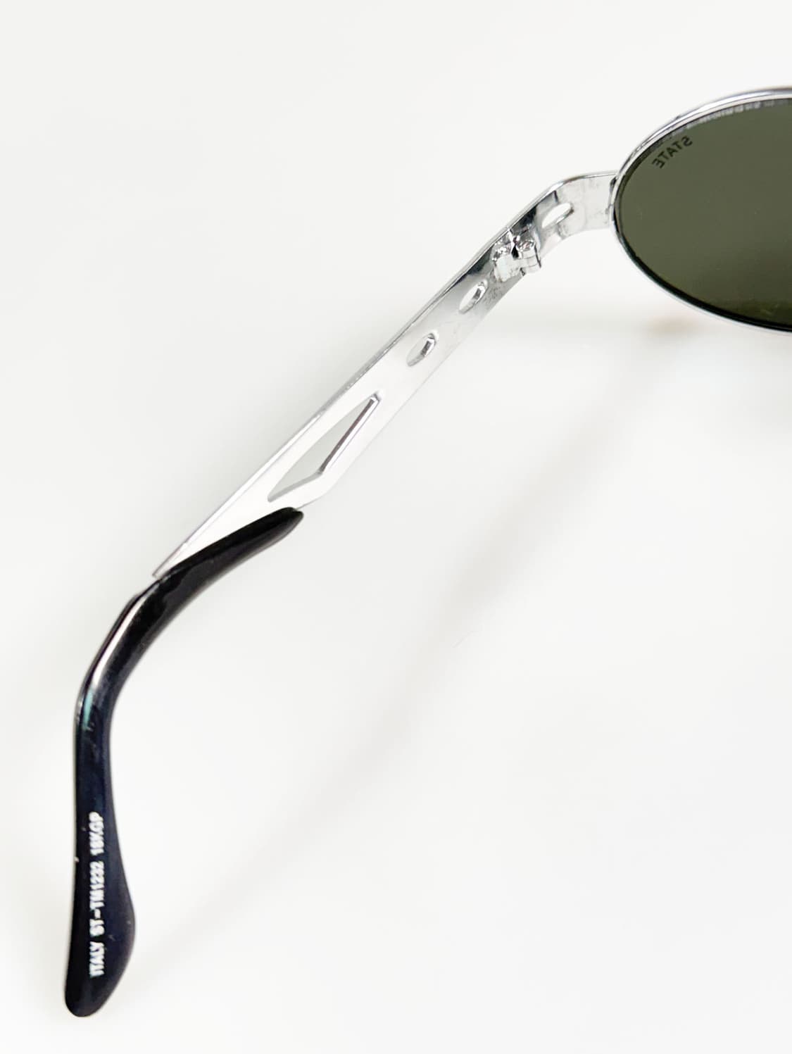 90s STATE 실버 메탈 슬림 오벌 프레임 빈티지 선글라스 상품이미지7
