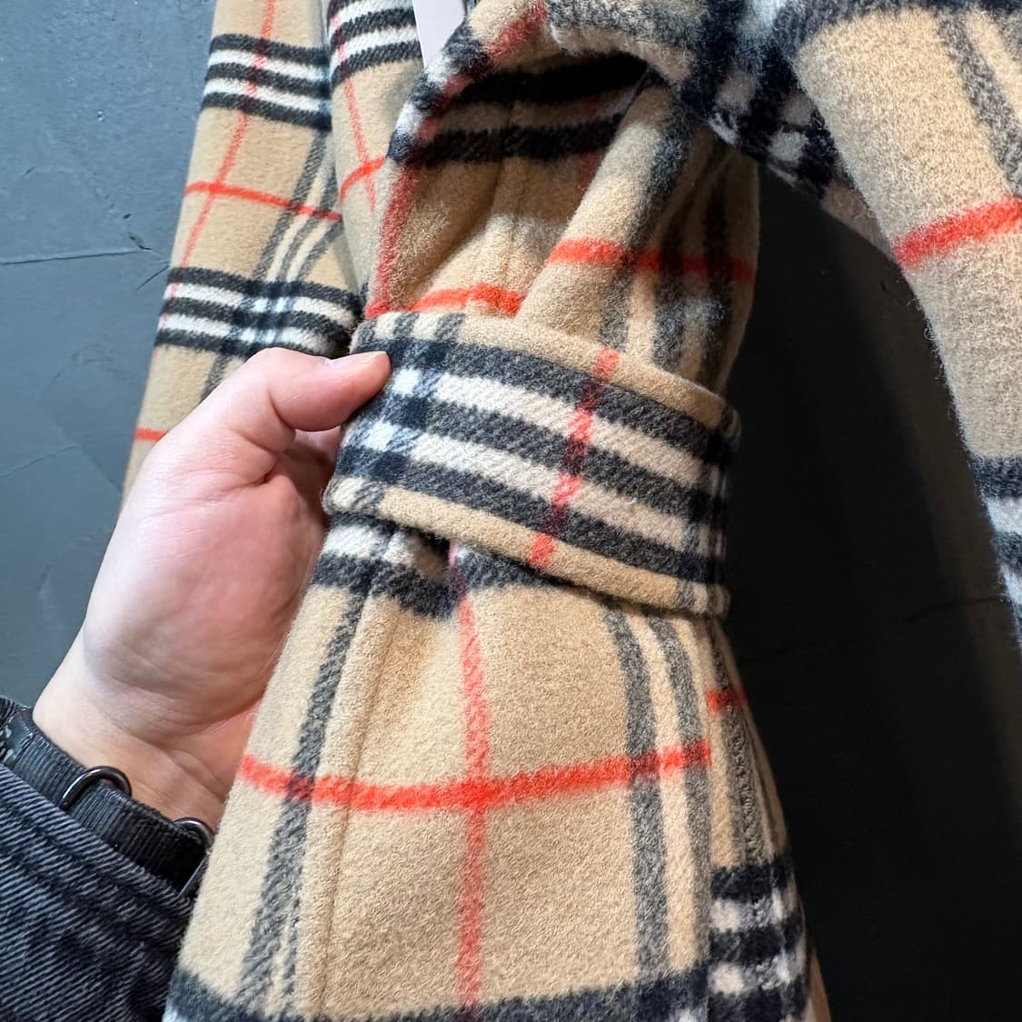 [M] BURBERRY 버버리 리버시블 체크 코트  상품이미지3