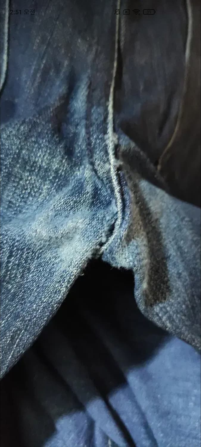 네페진 스키니가이 인디고 브로큰트윌 셀비지 상품이미지5