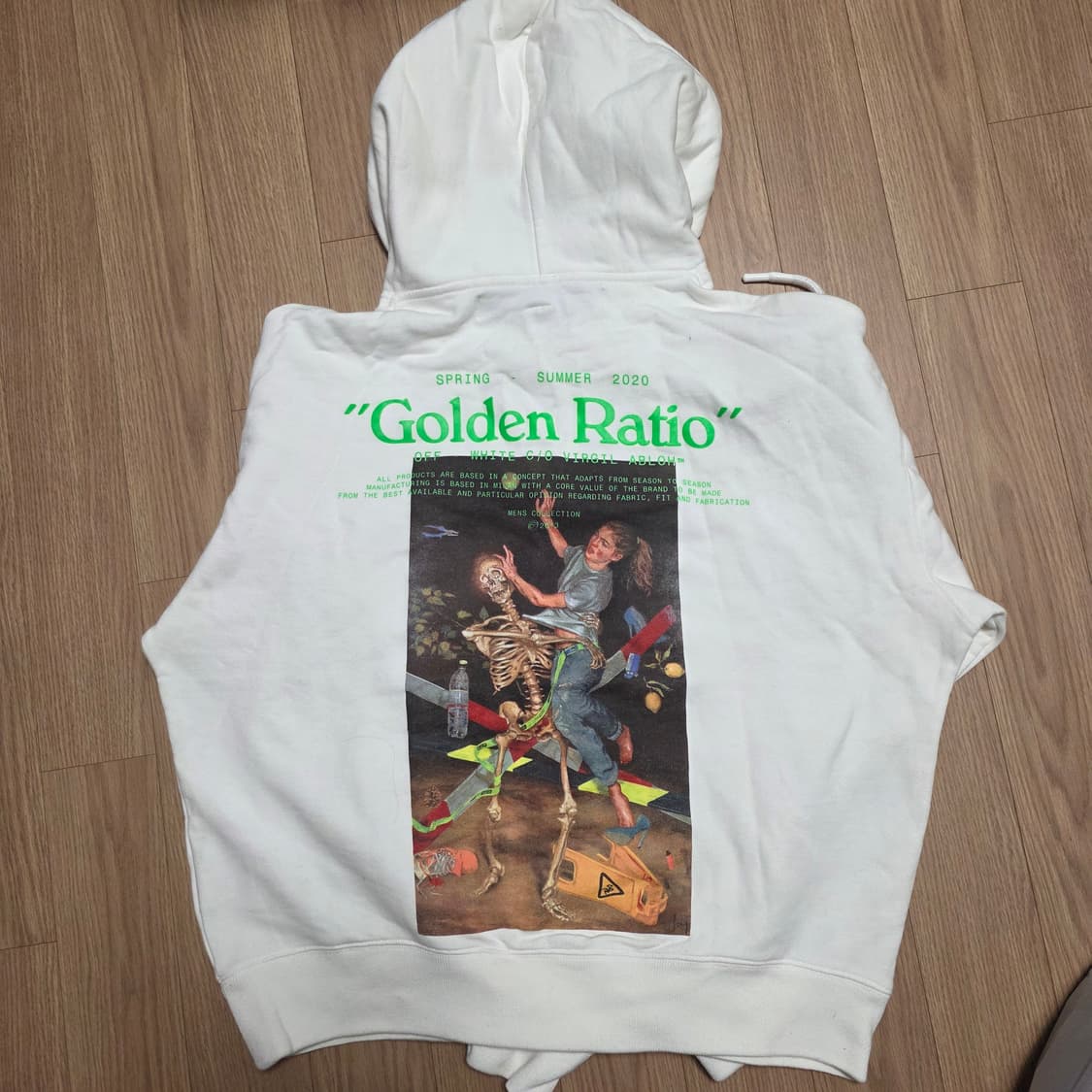 M) 오프화이트 파스칼 후드티 / ombb037r20e30014 상품이미지2