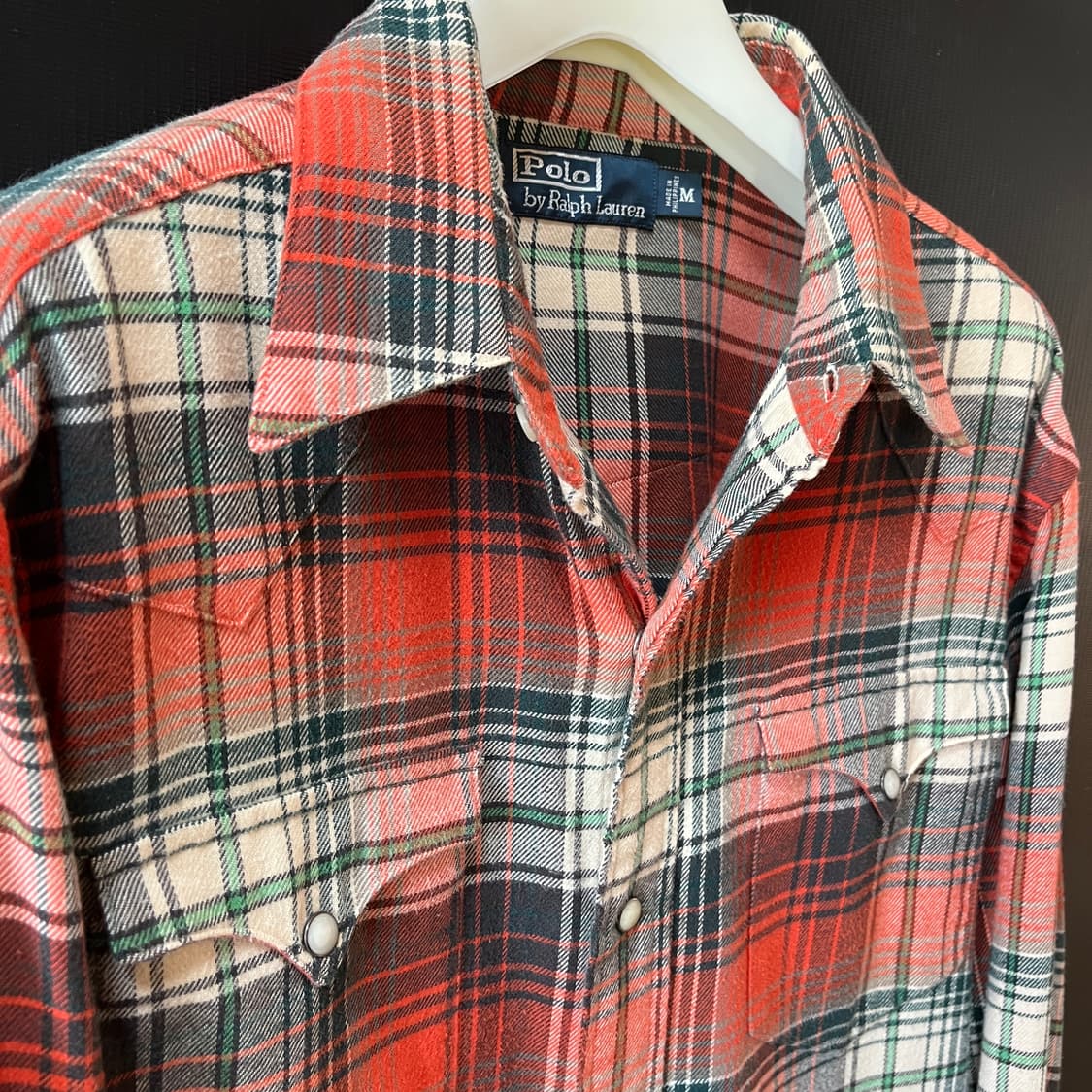 폴로 랄프로렌 웨스턴 플란넬 셔츠 상품이미지5