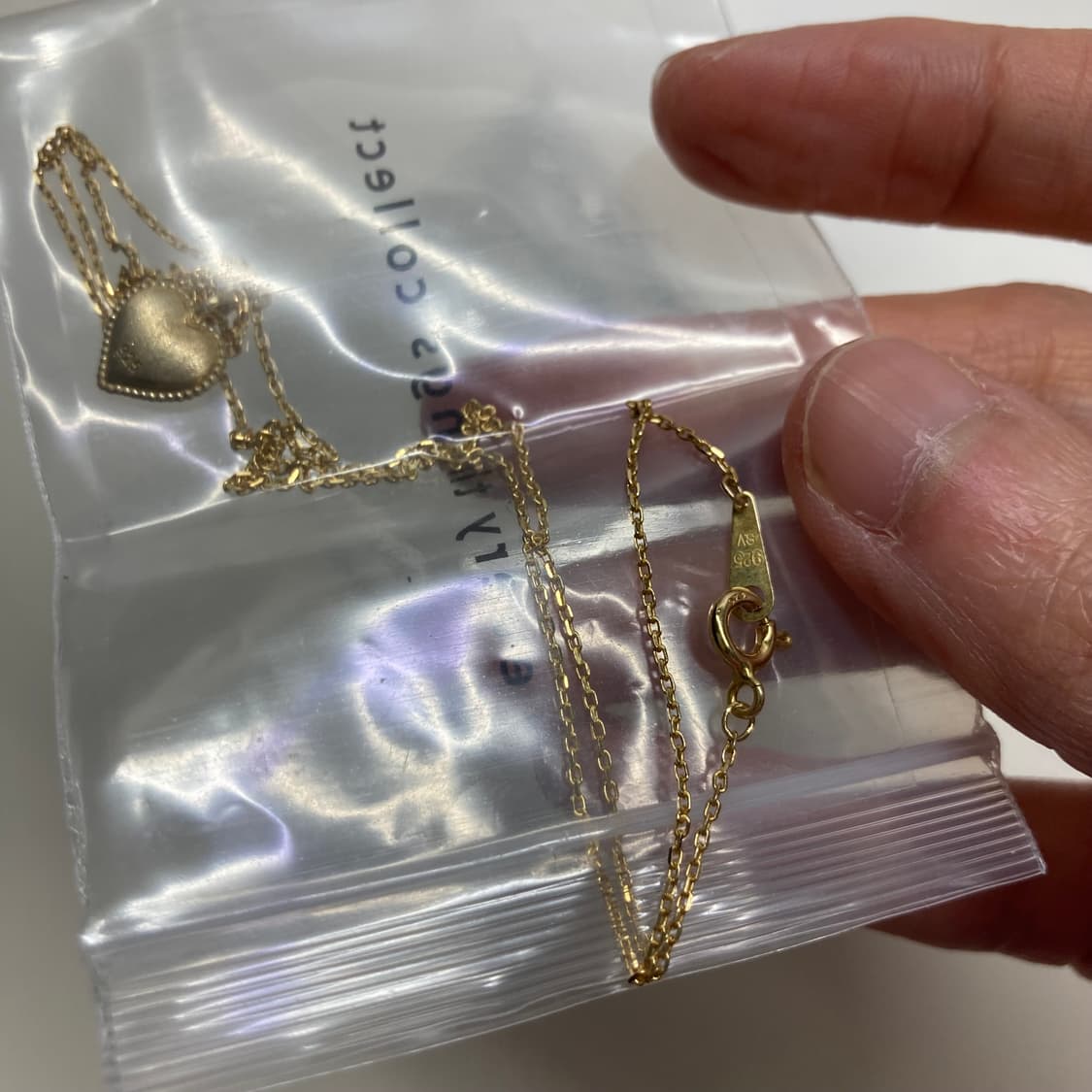 every things collect 실버 하트팬던트 목걸이 상품이미지4