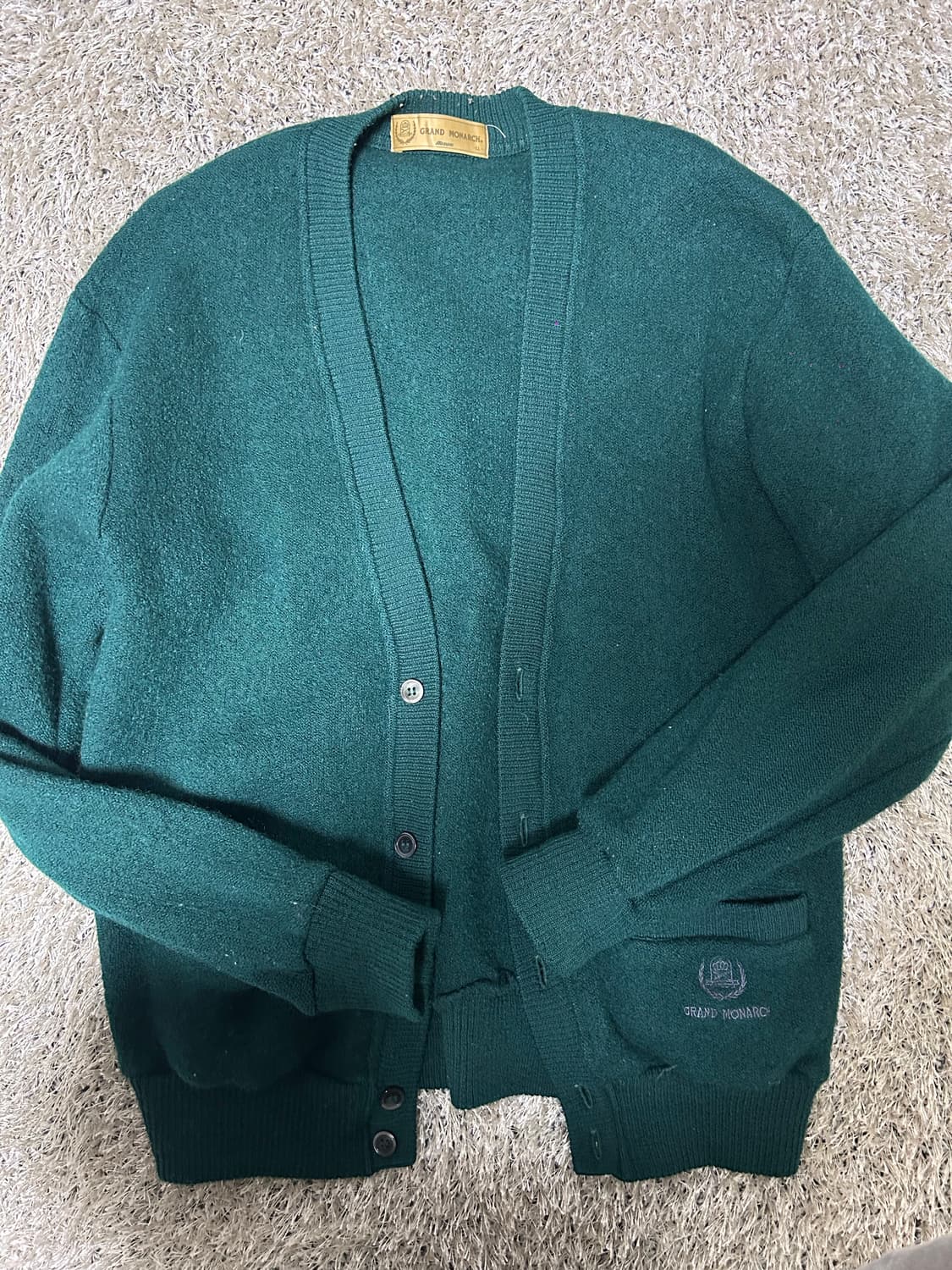 미즈노 울 가디건 사이즈 100-105 상품이미지1