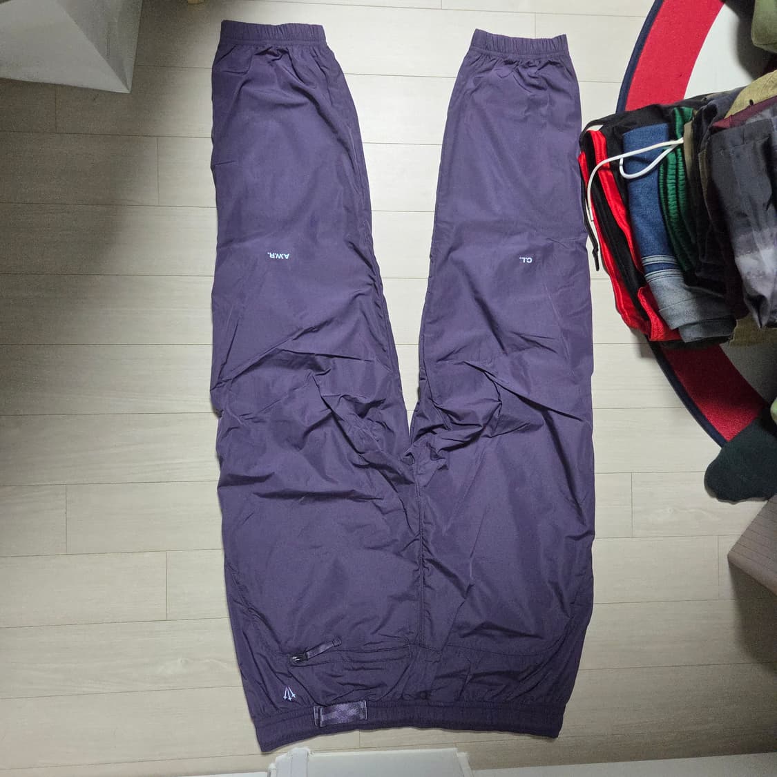 [asia XL] 나이키 녹타 NRG 나일론 트랙 팬츠 다크 레이즌 상품이미지2