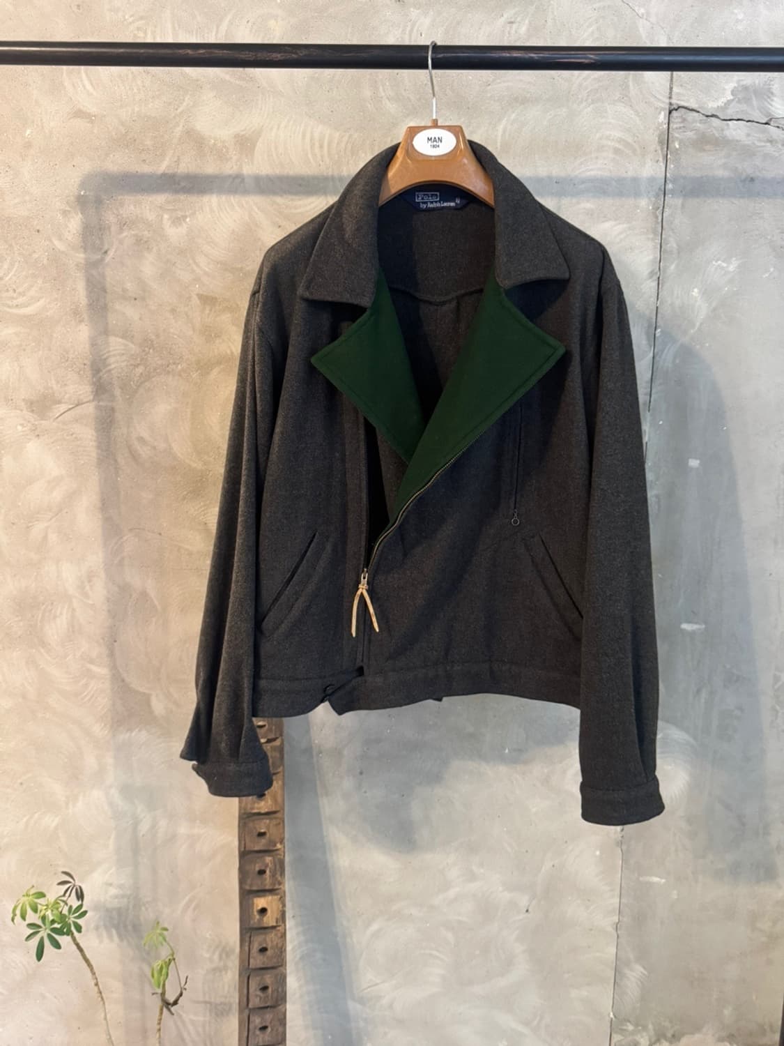 폴로 랄프로렌 펠트울 라이더 자켓 100 상품이미지1