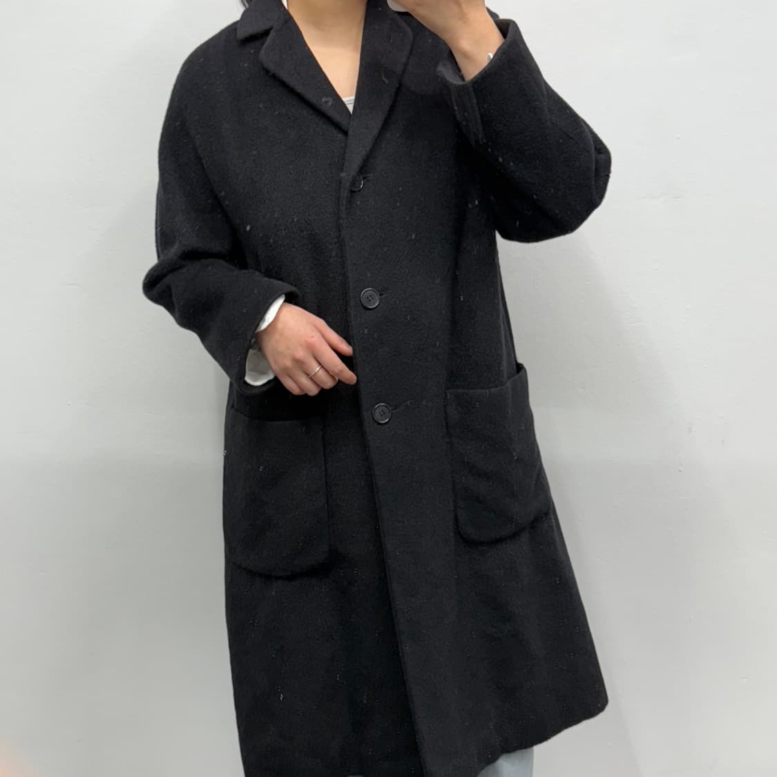 캘빈클라인 알파카 코트 상품이미지3