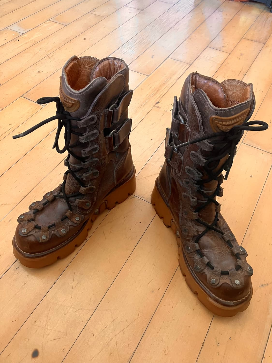 New rock 뉴락 90s 그런지 매머드 메탈 부츠 44 (280) 상품이미지3