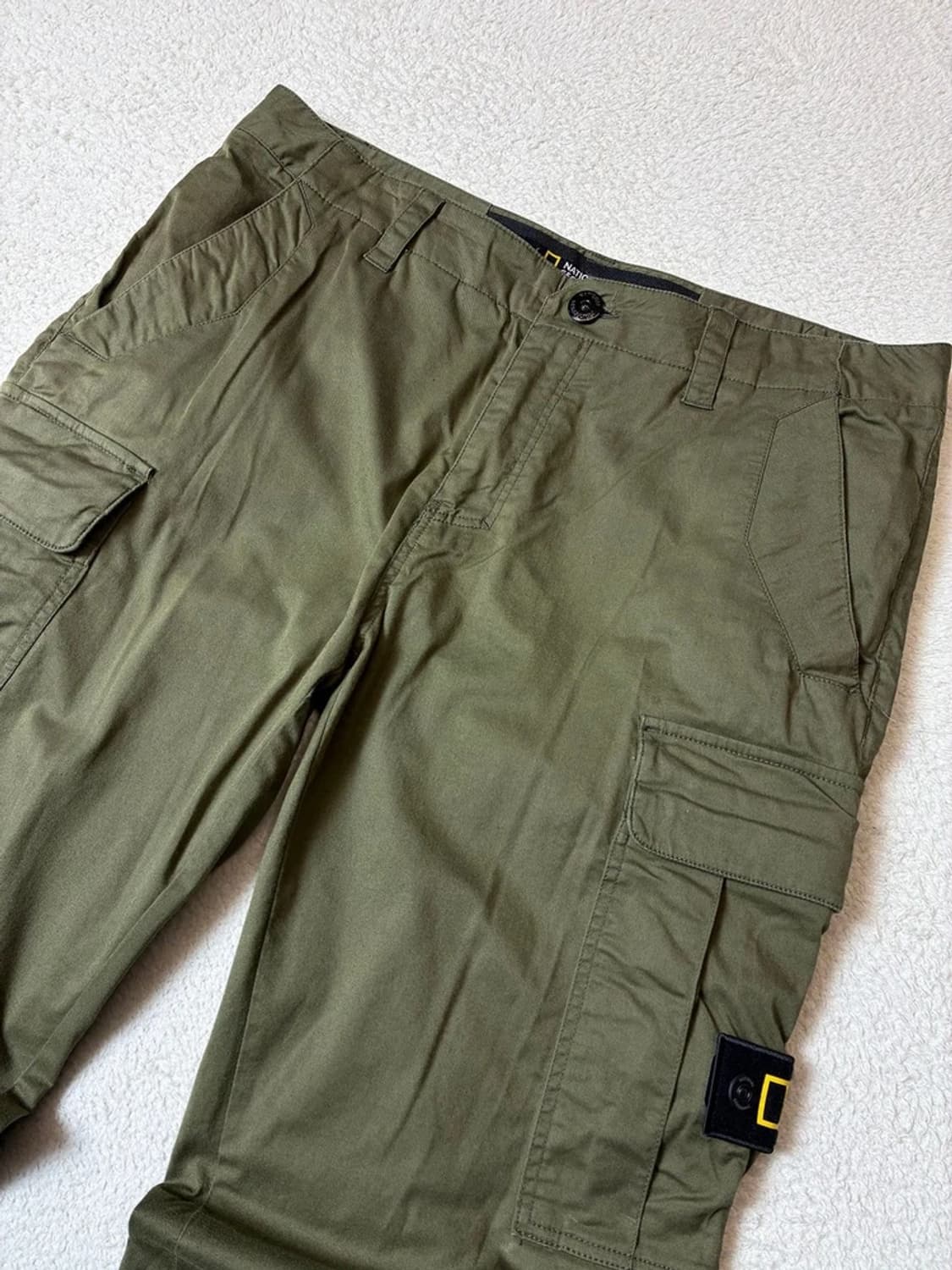 내셔널지오그래픽 20ss 피그먼트다잉 스트레이트 카고 팬츠 PN7638 상품이미지2