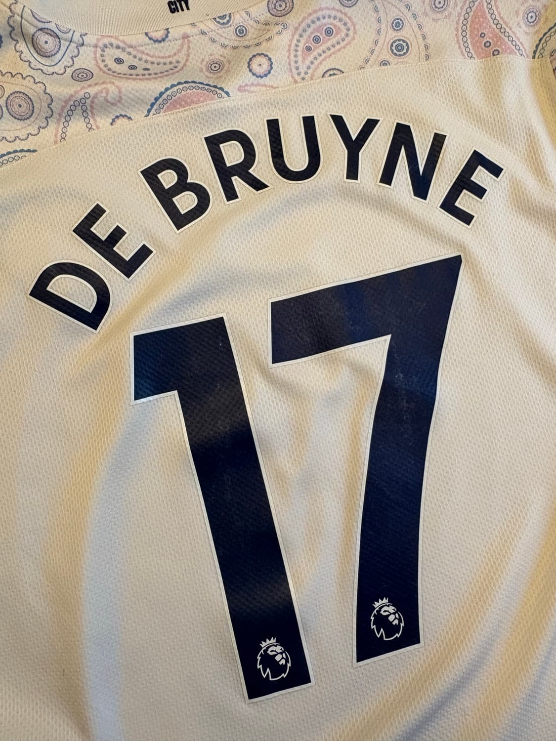 20-21 맨체스터 시티 써드 케빈 데브라이너 유니폼 상품이미지8