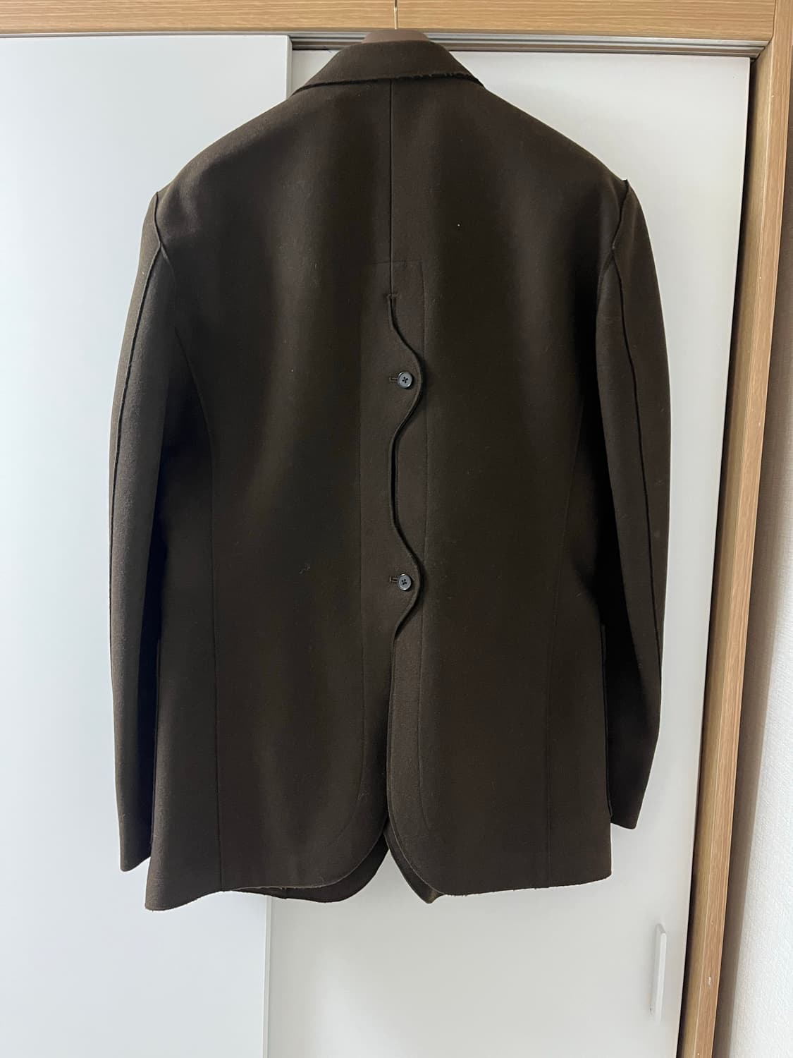 [이얼즈어고]어드저스트블 블레이저 (다크브라운)_M size 상품이미지5