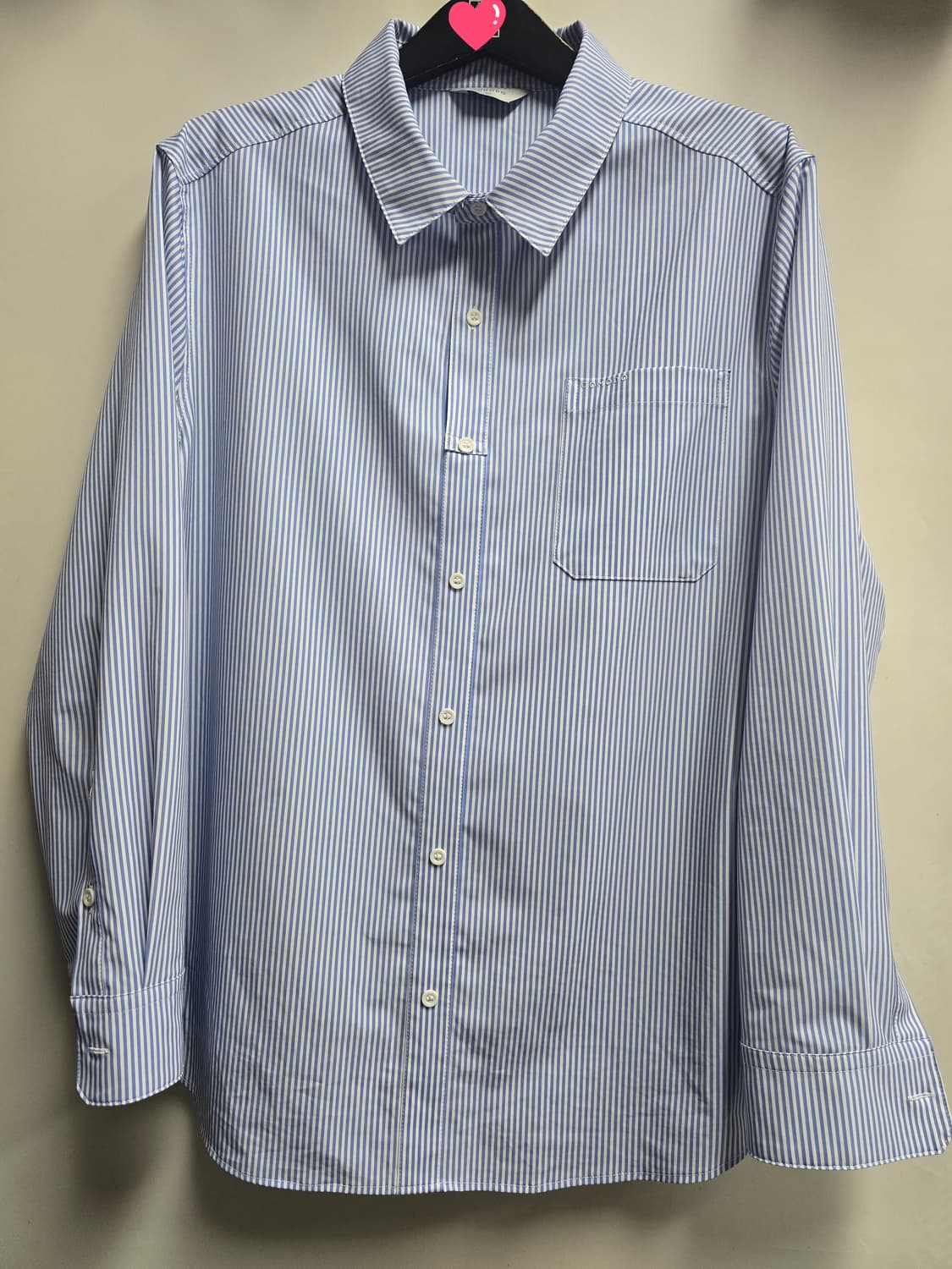 빅사이즈)코모도 스트라이프 셔츠 115 상품이미지1