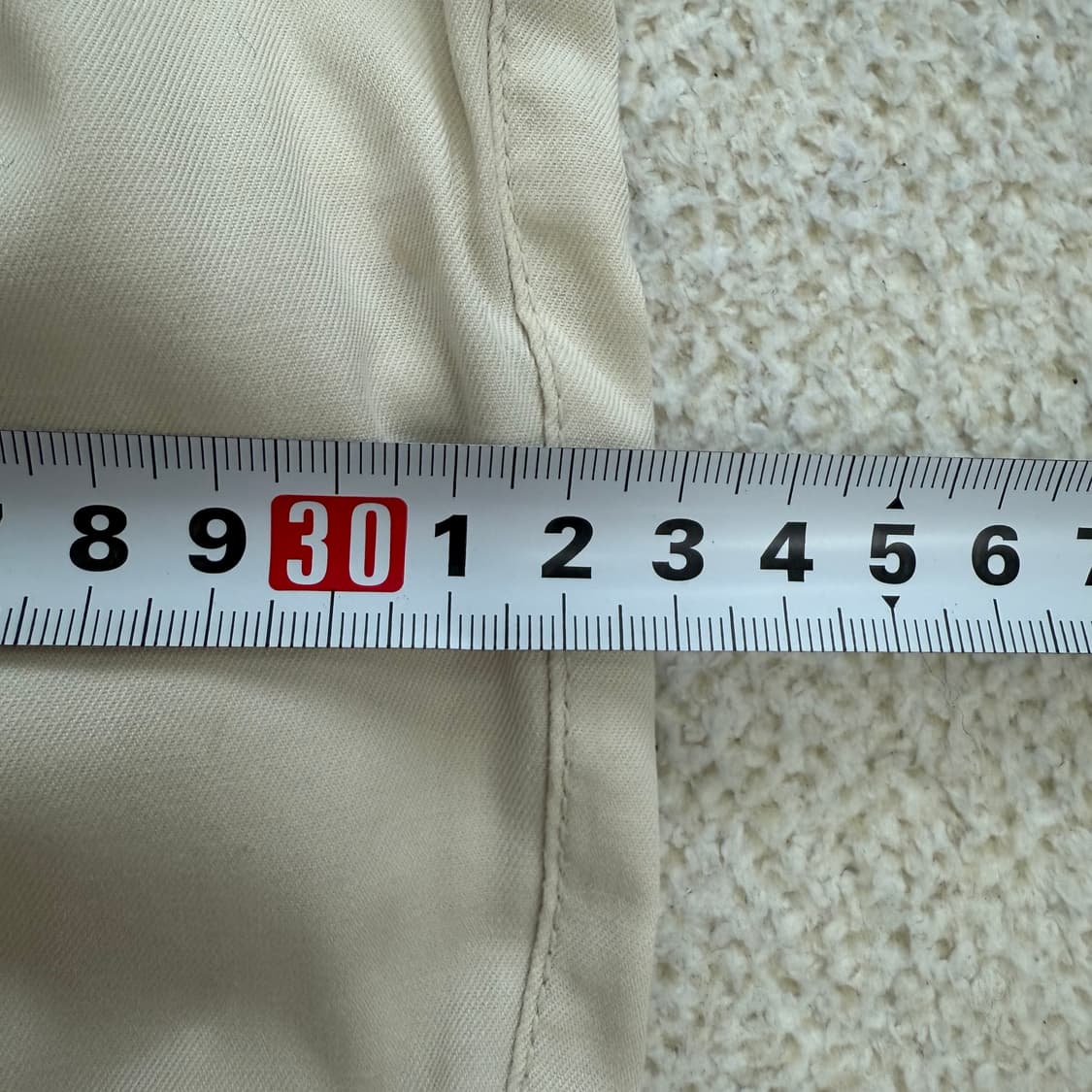 [34] 헤지스 남성 일자 치노 팬츠 면바지 아이보리 3699 상품이미지8